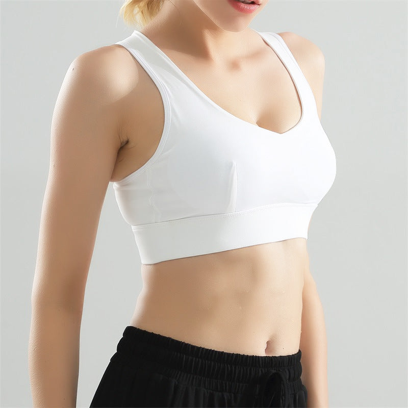 Women's Backless Yoga Vest - Strappy Sports Tank Top
