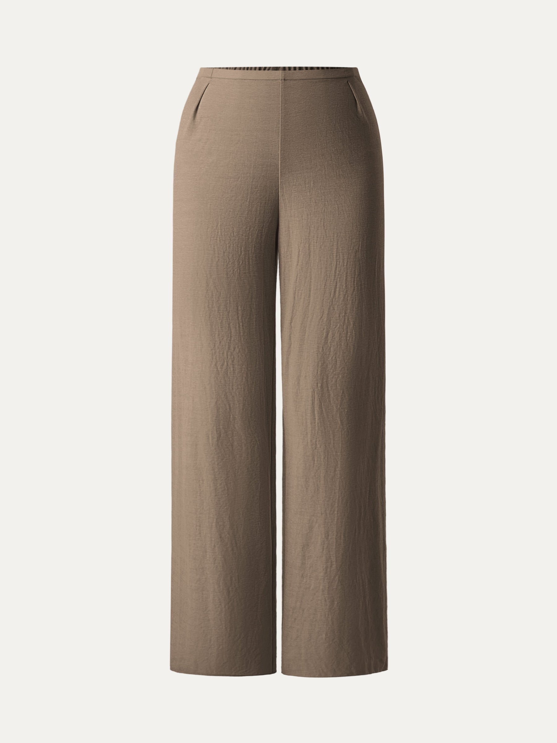 Breathable Cotton-linen Straight Leg Pant