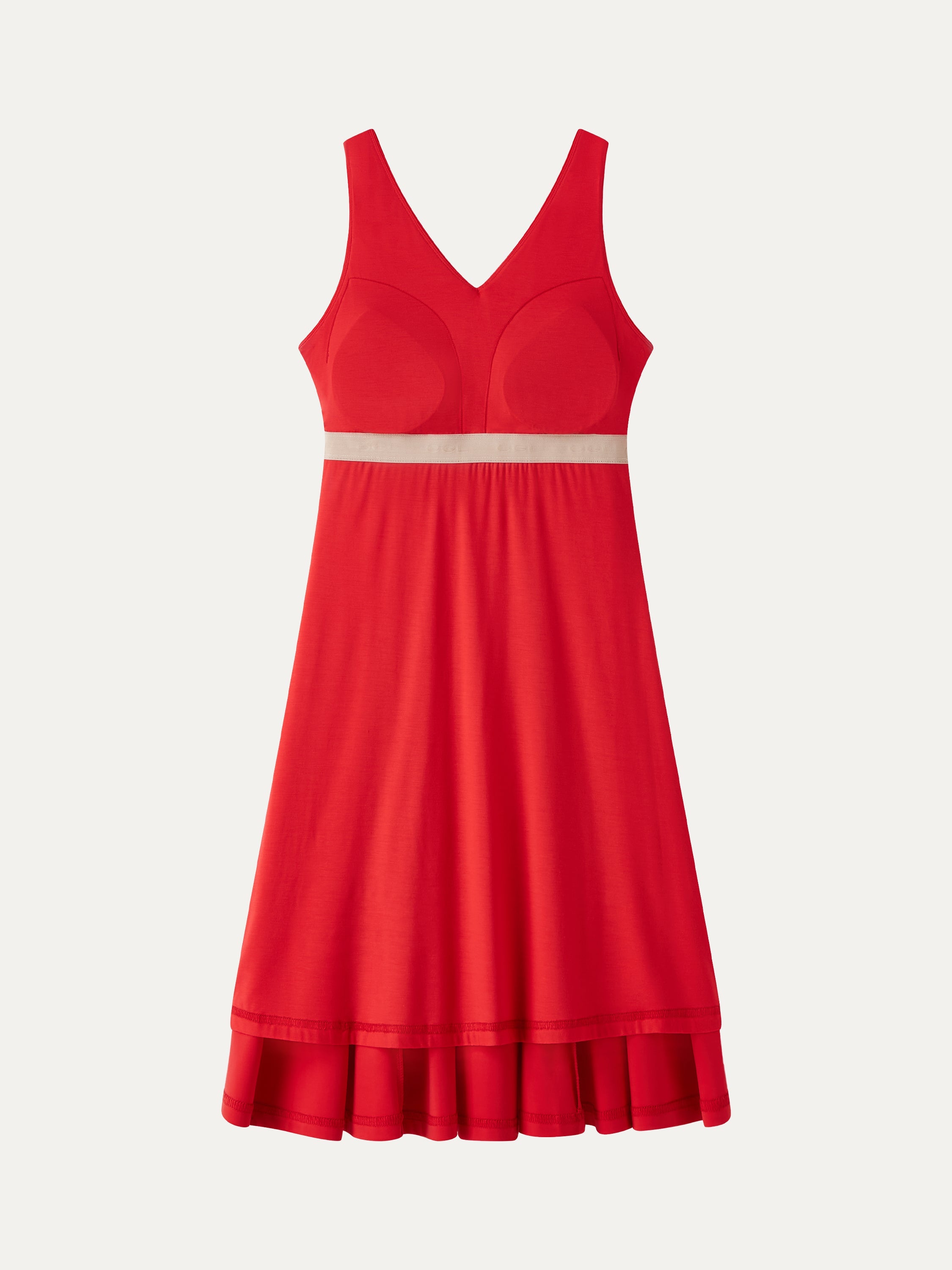 CoolTouch V-Neck Travel Mini Dress with Pockets