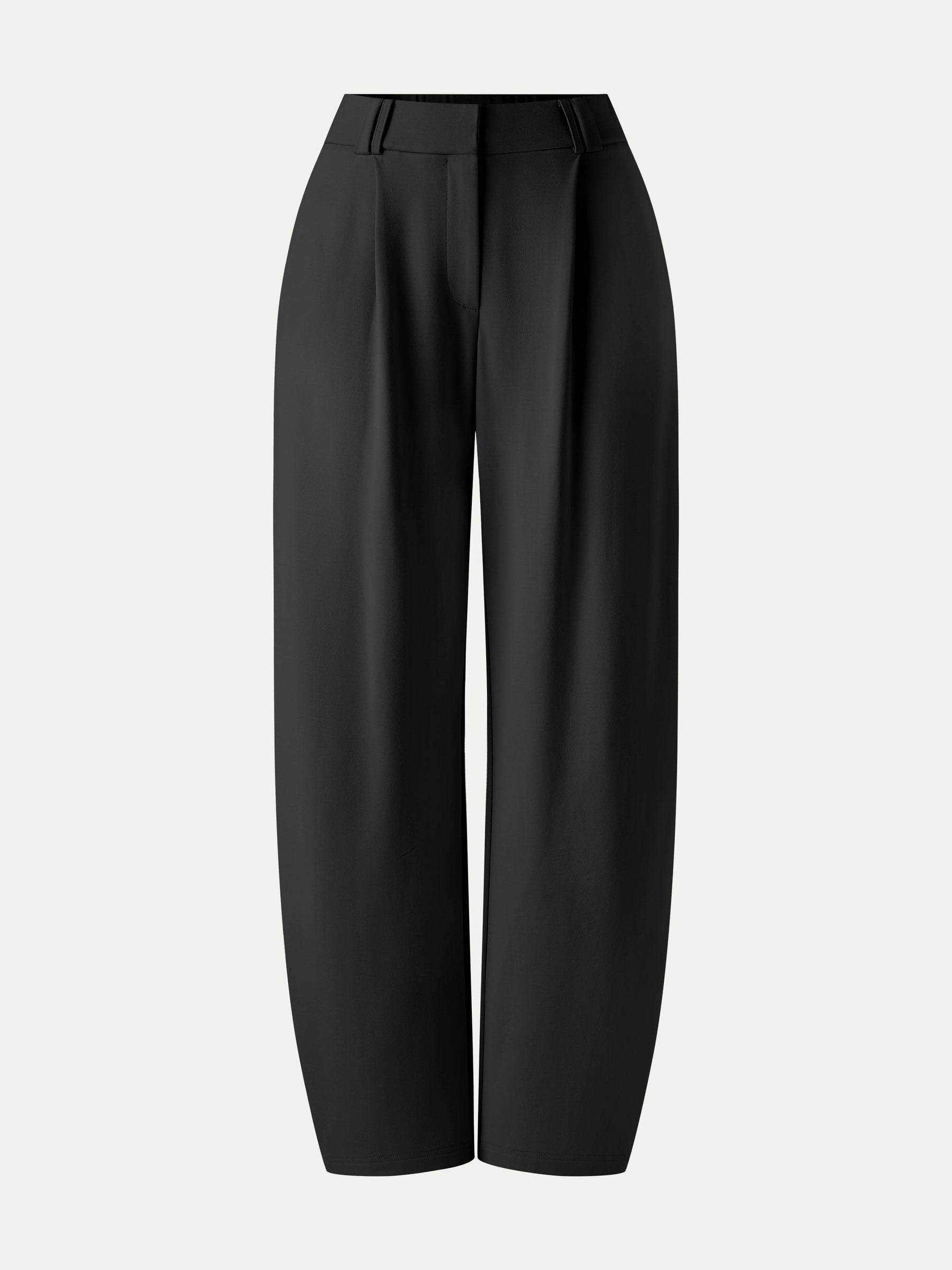 CoolTouch Stretch Ponte High Rise Cropped Barrel Pants
