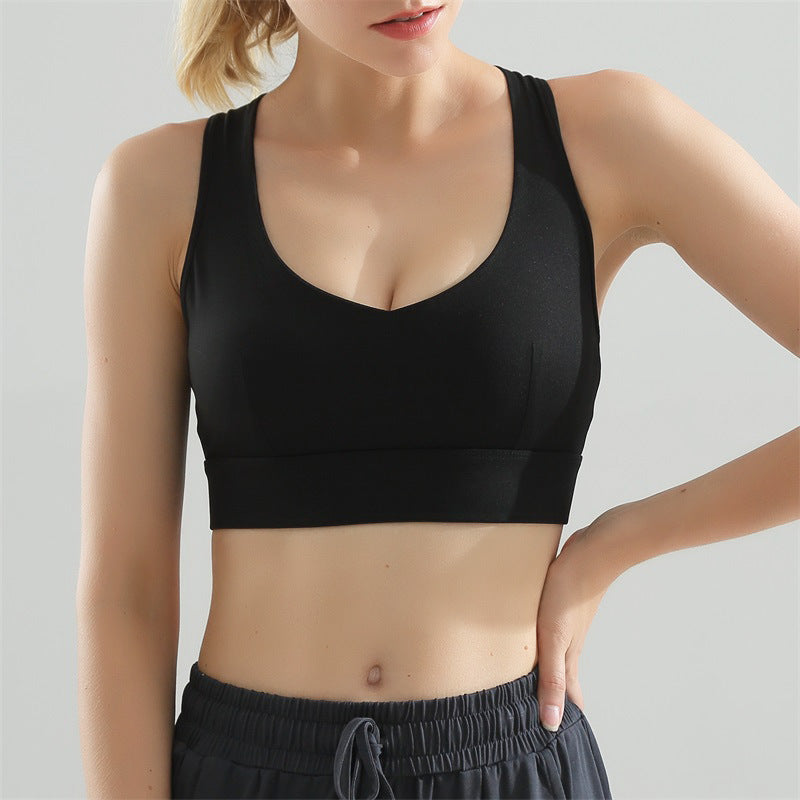 Women's Backless Yoga Vest - Strappy Sports Tank Top