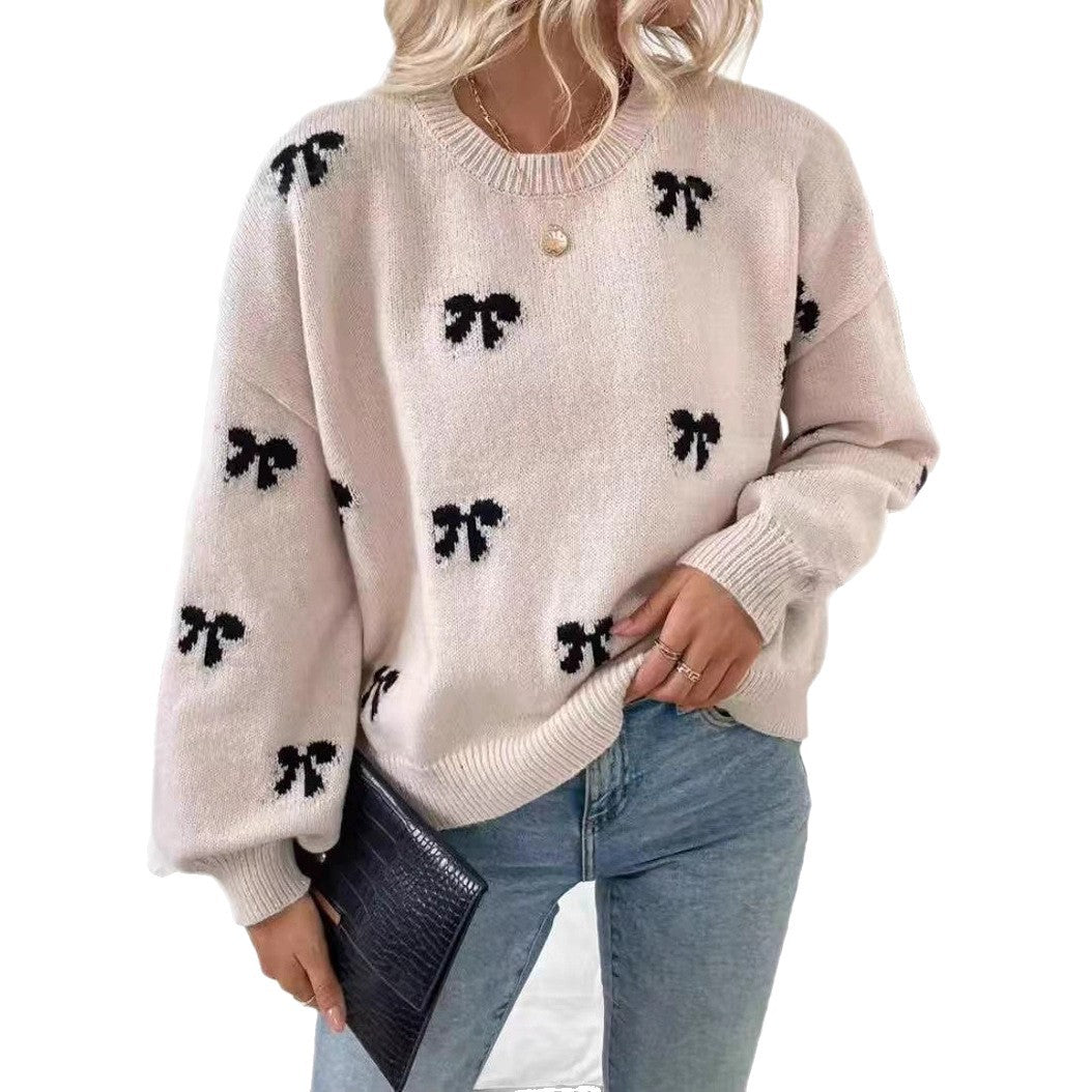 The Colette™ | Bow Knit Sweater