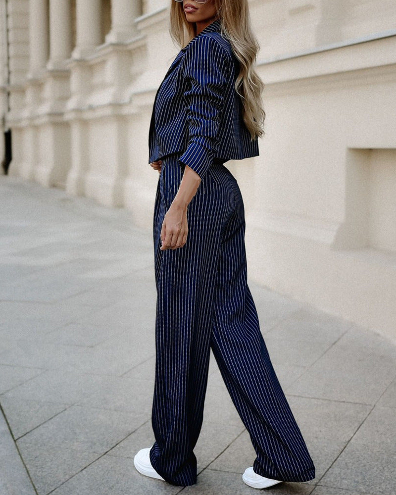 Harper Suit Striped
