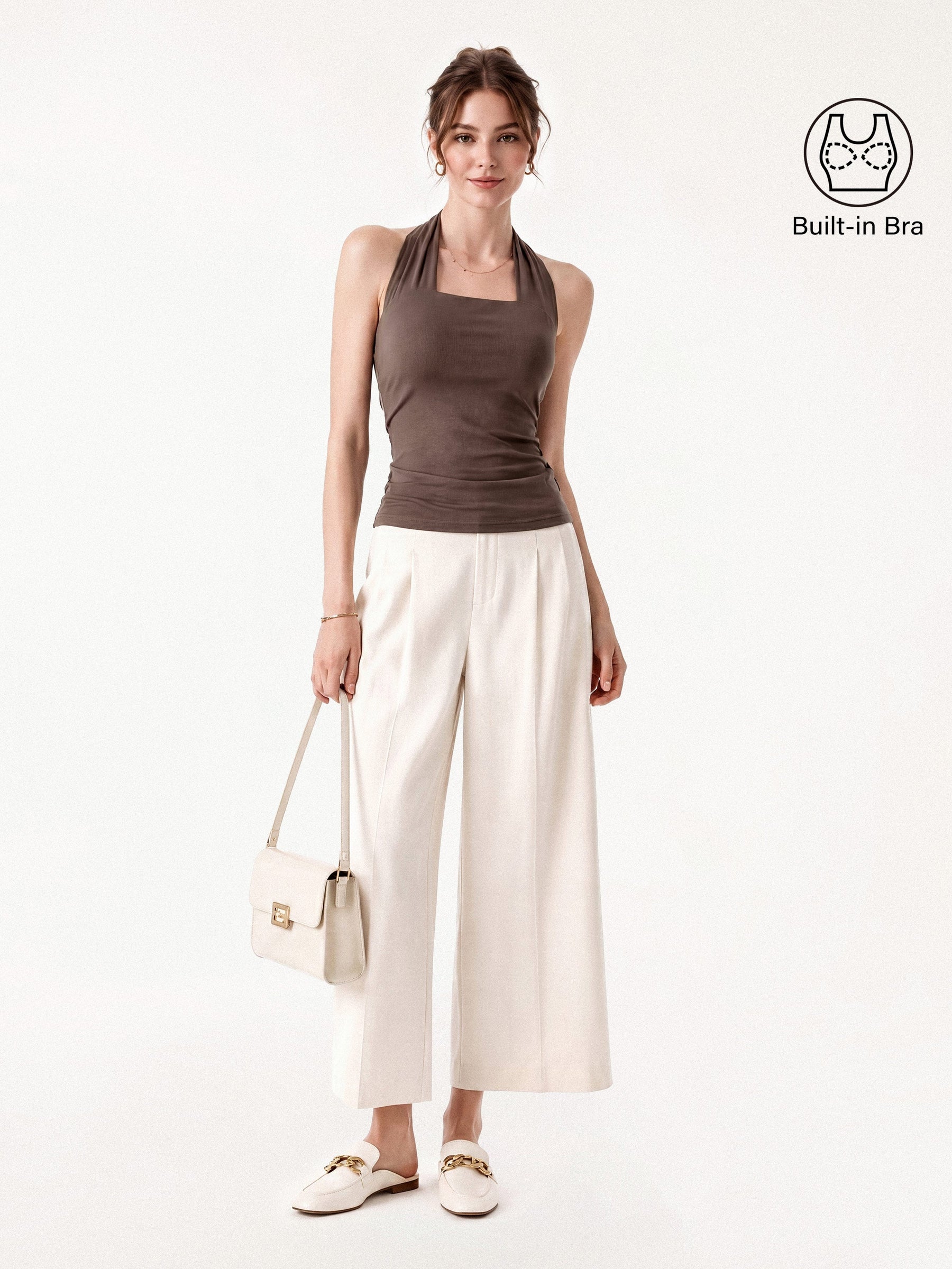 Halter Going-Out Bra Top