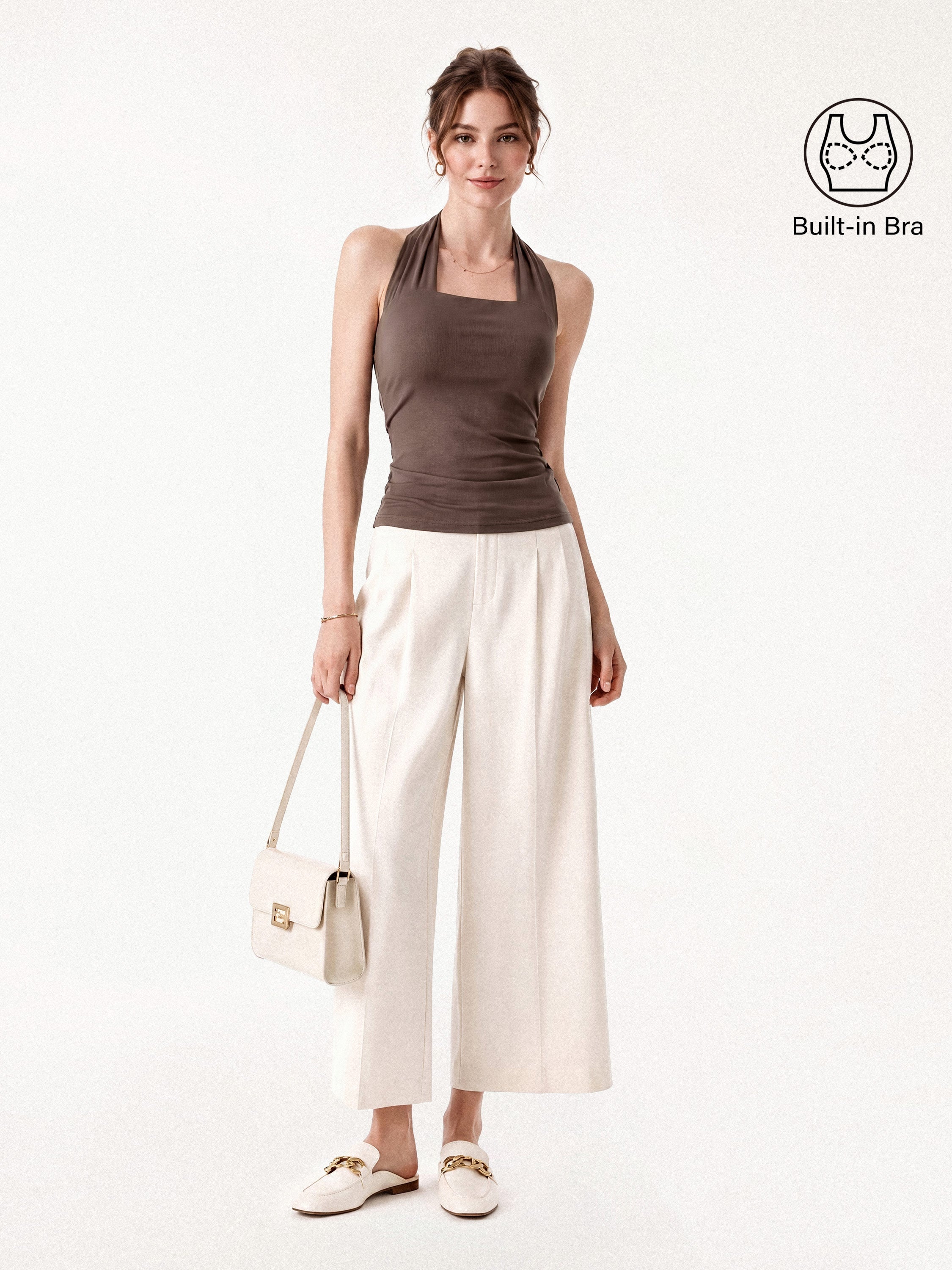 Halter Going-Out Bra Top