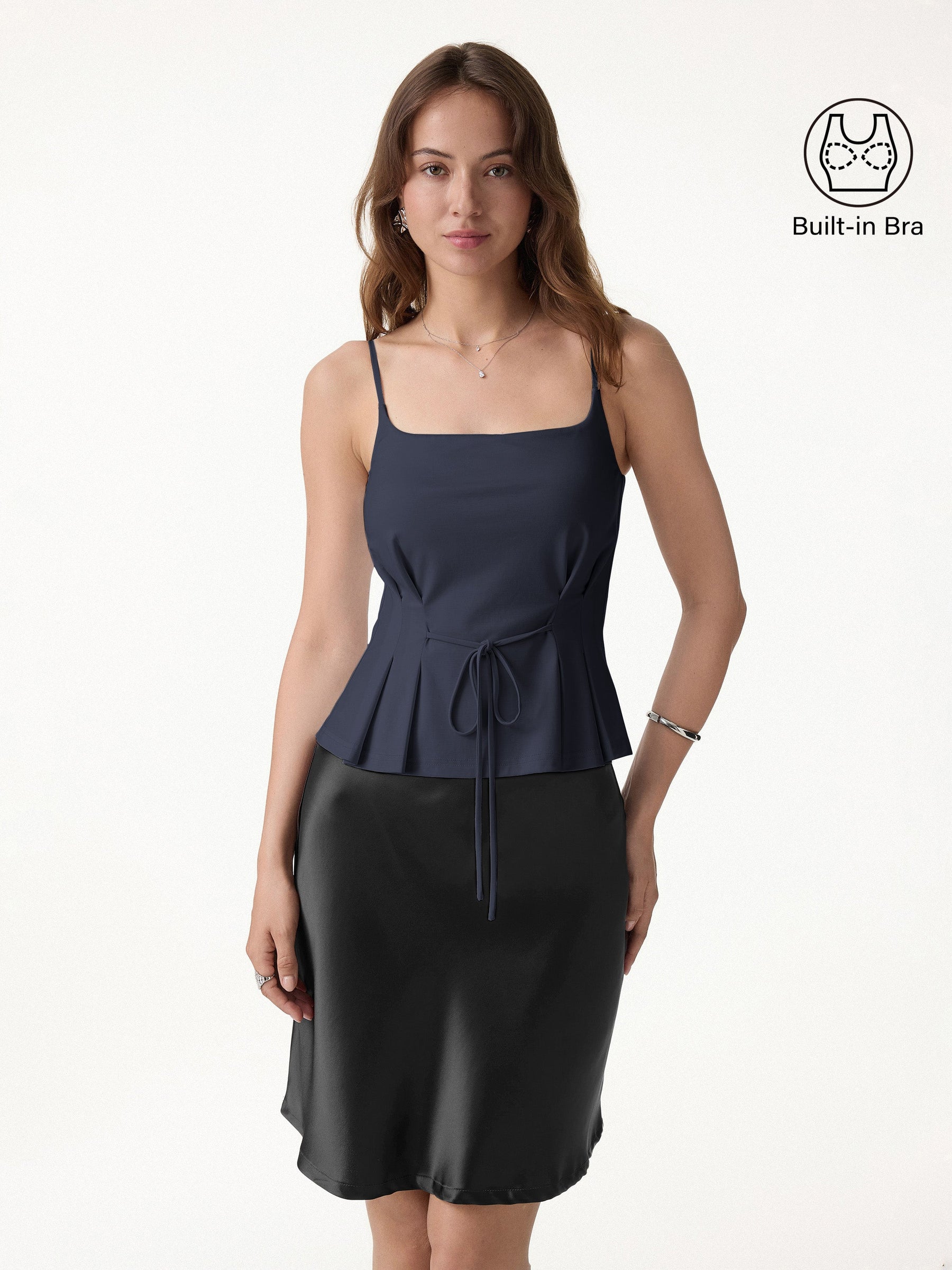 Ponte Pleated Spaghetti Brami