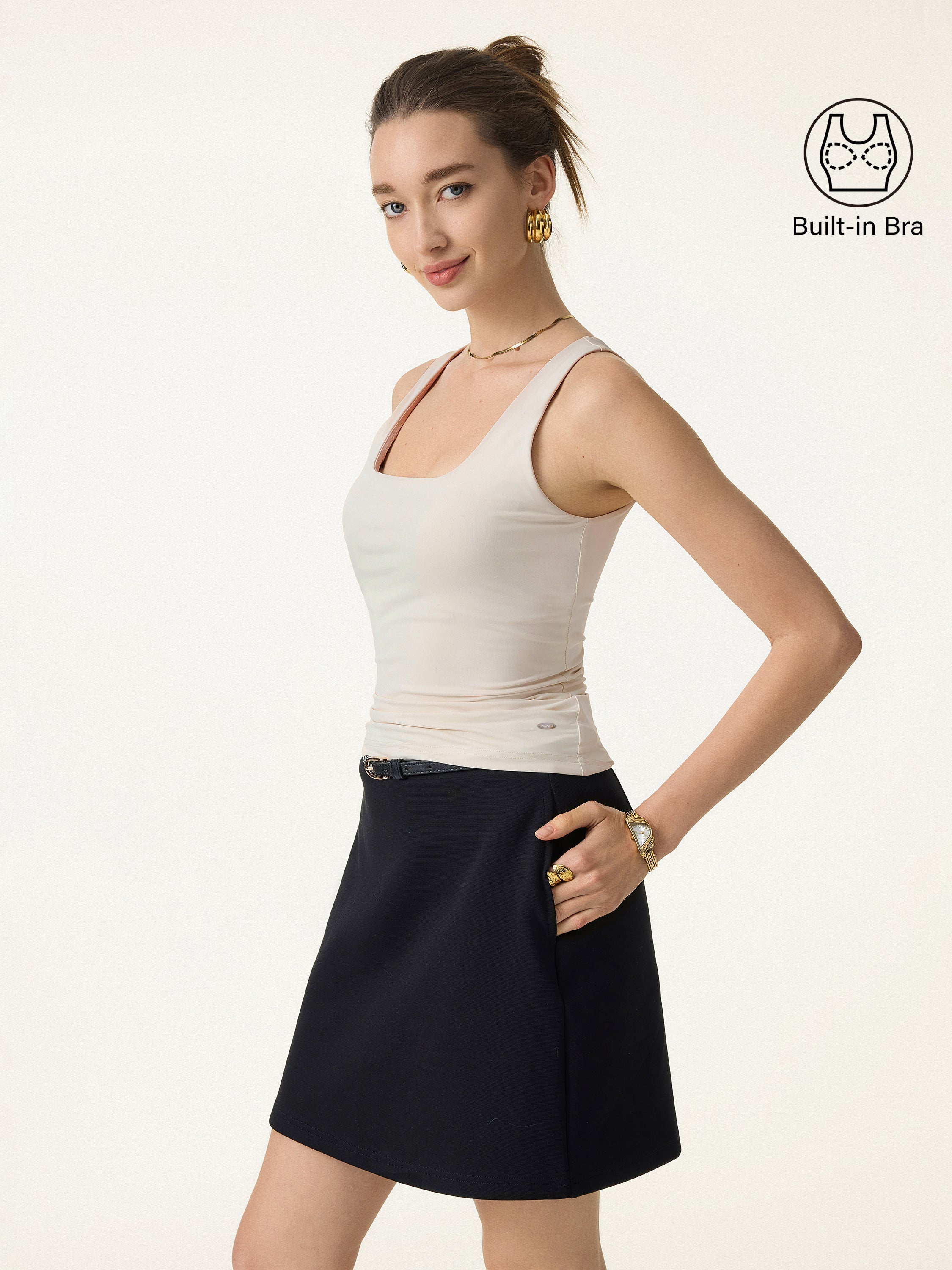 Back Smoothing Cooling Essential Summer Bandless Bra Tank