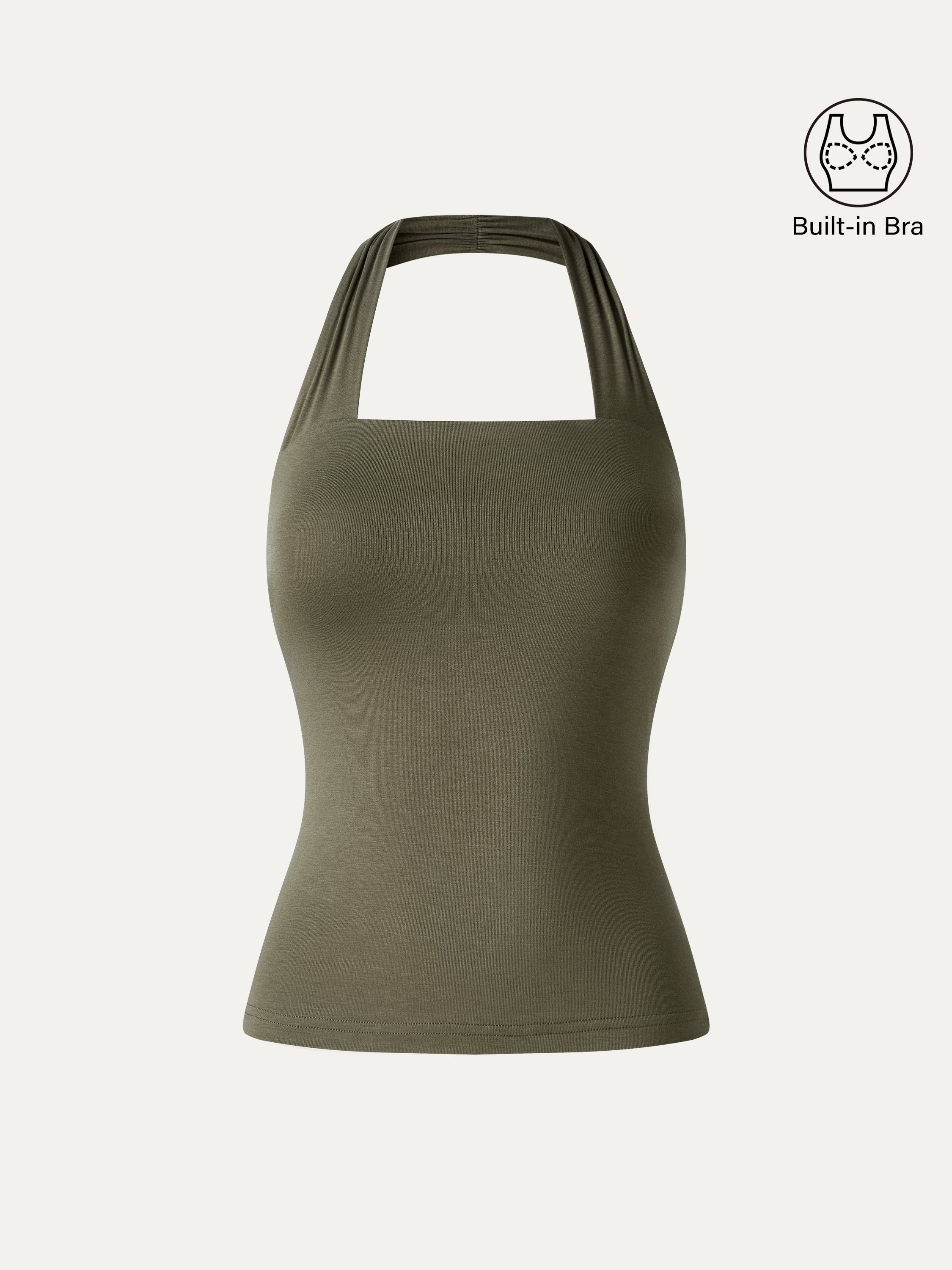 CoolTouch Halter Going-Out Bra Top