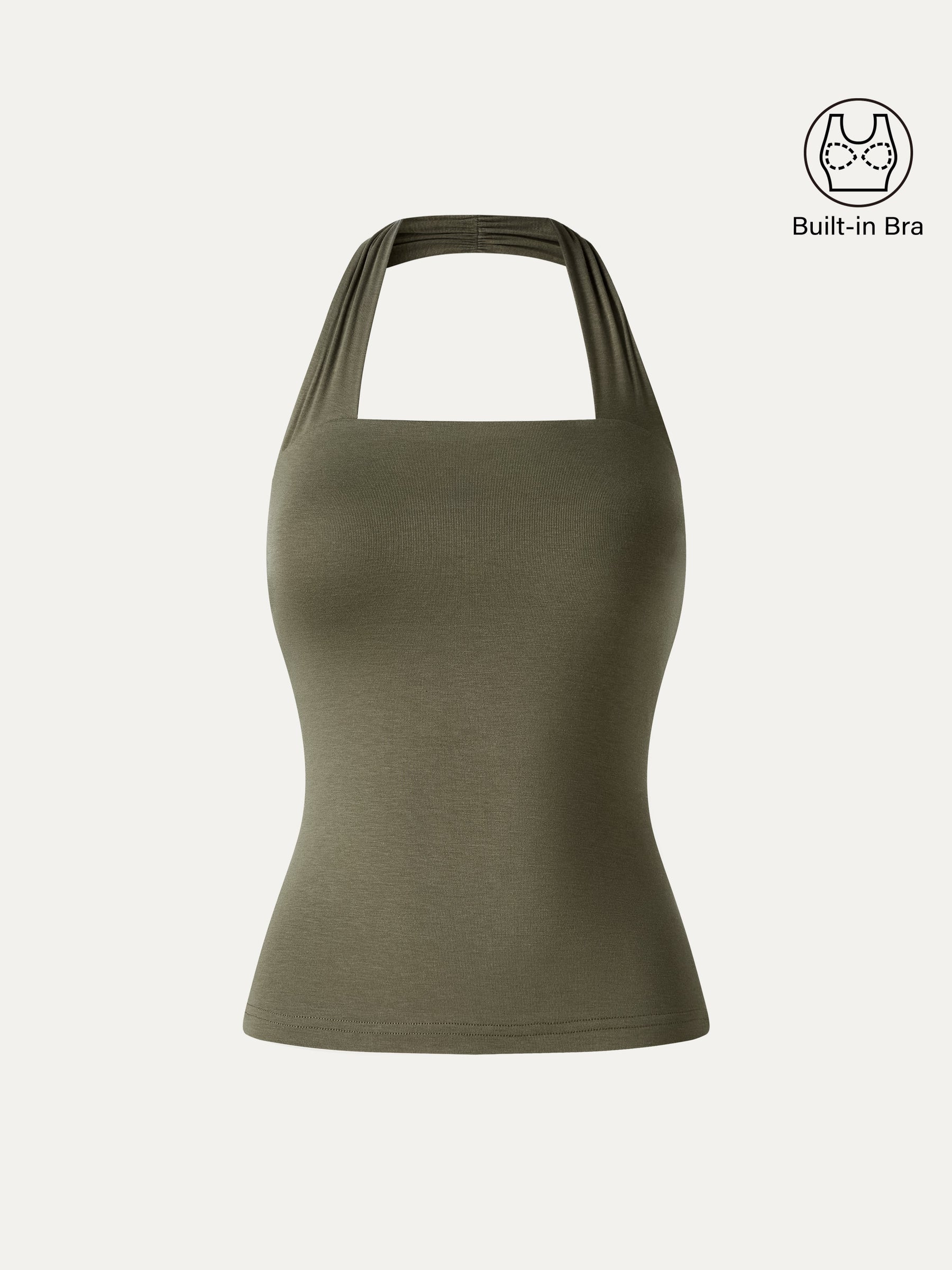 CoolTouch Halter Going-Out Bra Top