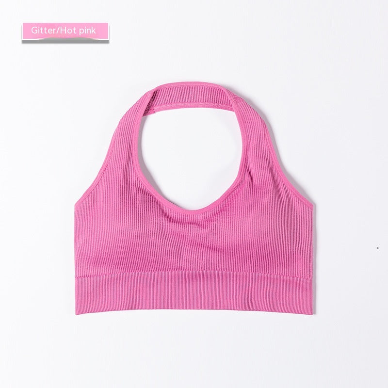 Women's Fitness Yoga Sports Bra - Medium Support Performance Bra