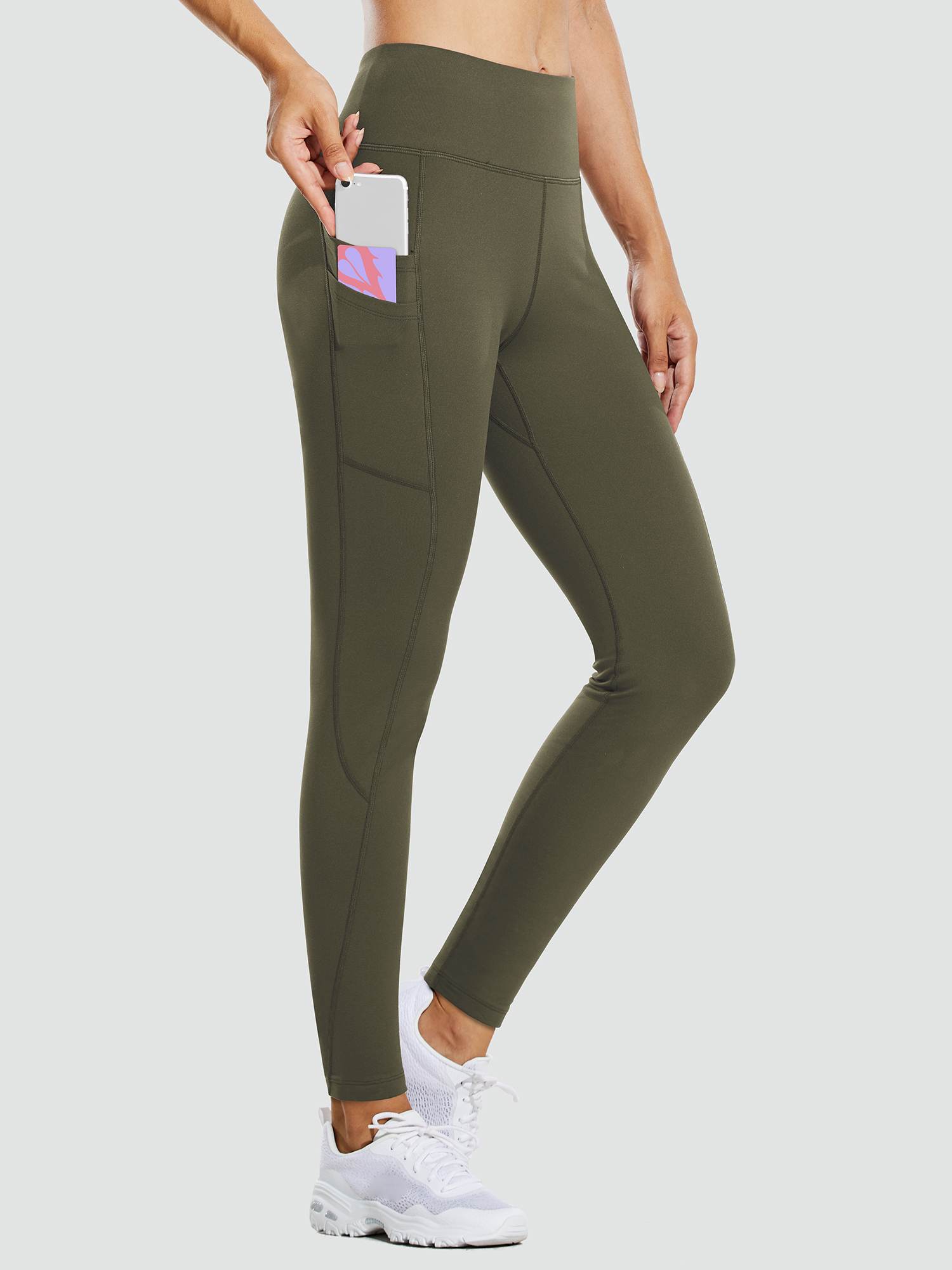 Laureate Thermal Zipper Pocket leggings