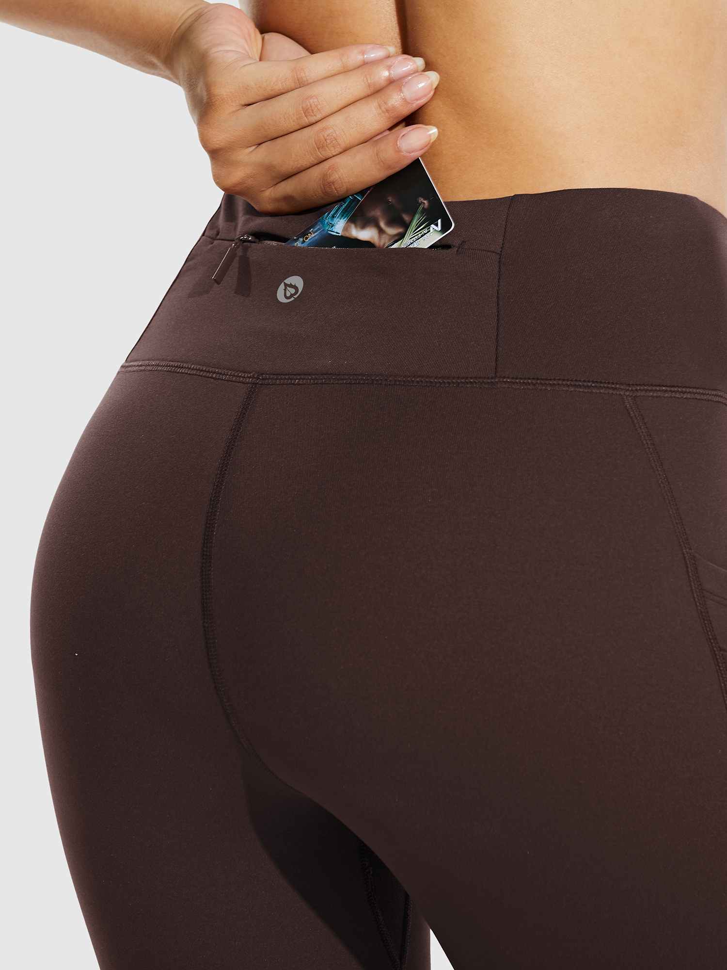 Laureate Thermal Zipper Pocket leggings