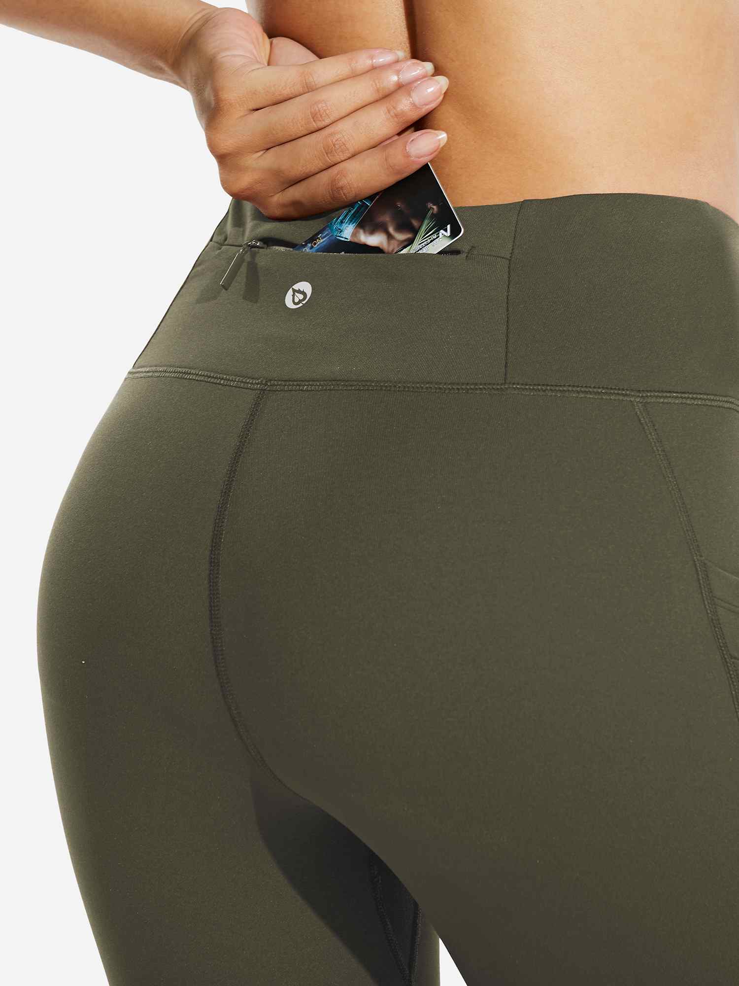 Laureate Thermal Zipper Pocket leggings