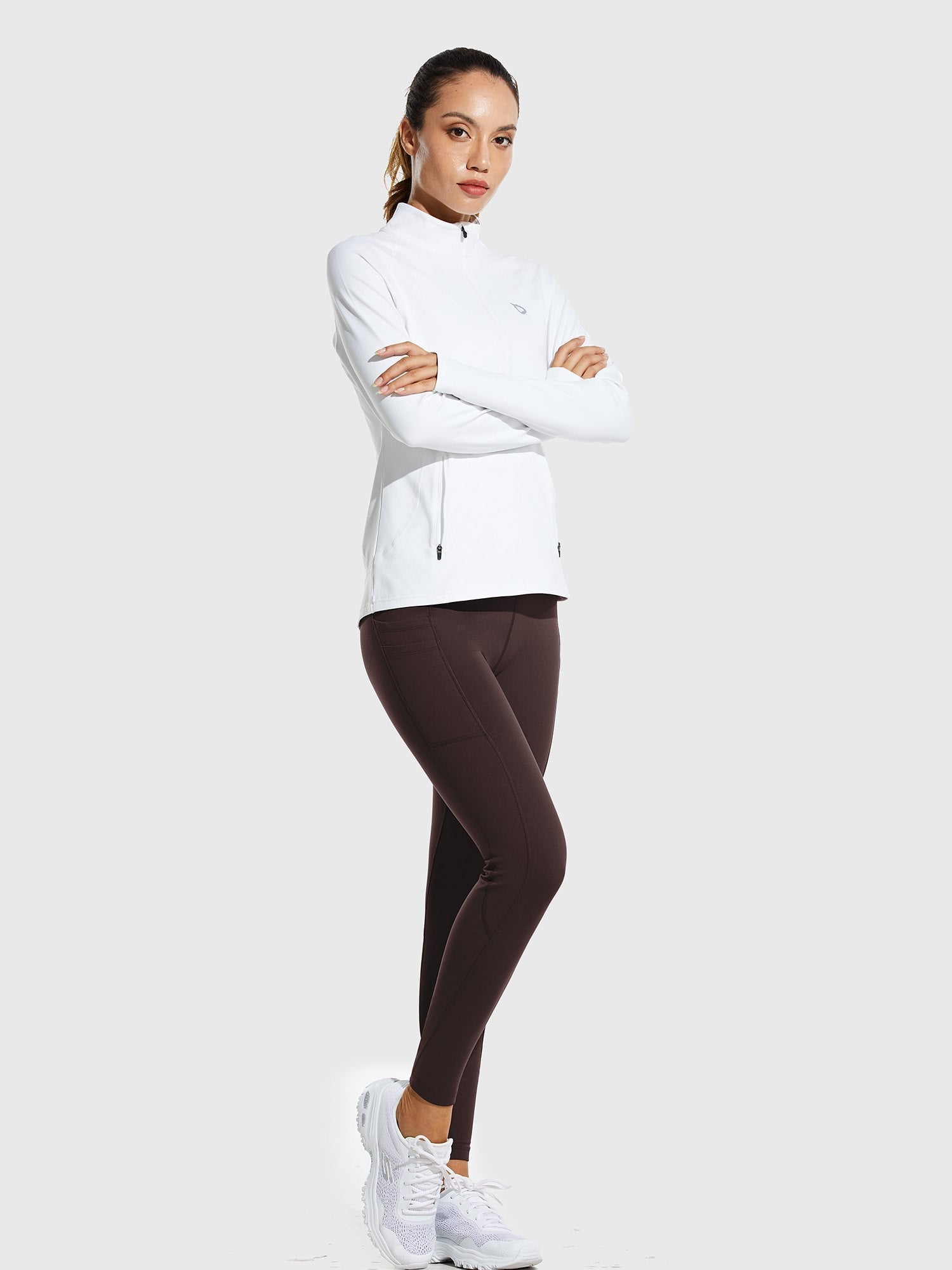 Laureate Thermal Zipper Pocket leggings