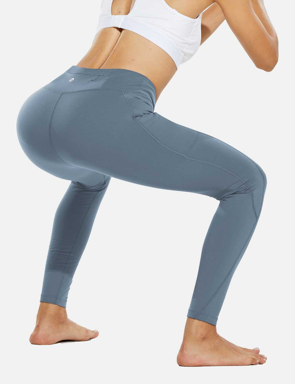 Laureate Thermal Zipper Pocket leggings
