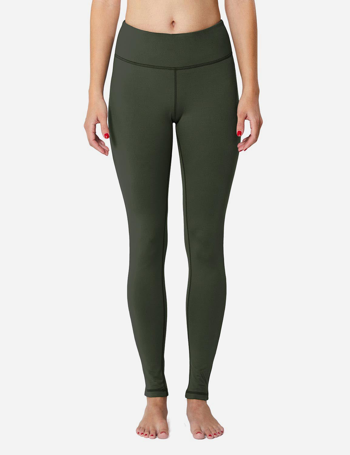 Laureate Brushed Fabric Yoga Thermal Leggings