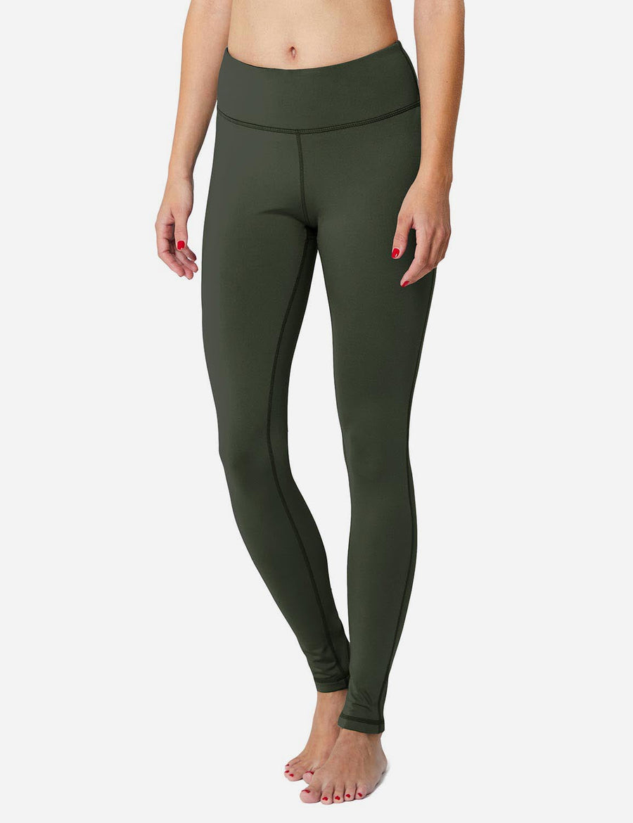 Laureate Brushed Fabric Yoga Thermal Leggings