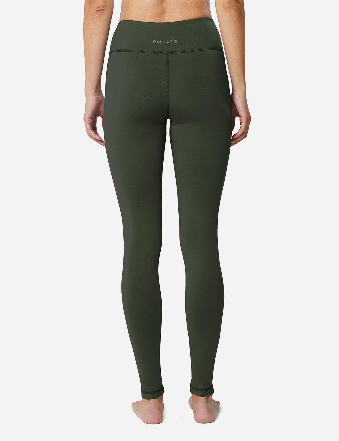 Laureate Brushed Fabric Yoga Thermal Leggings
