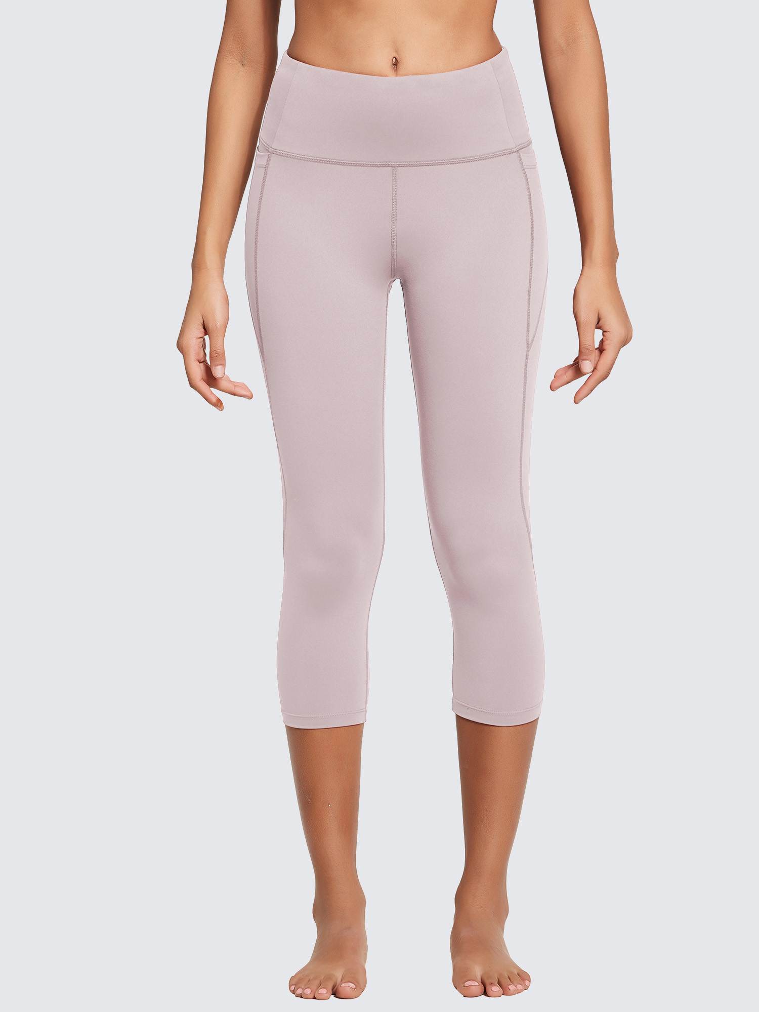 Women's Plus Size High-Waisted Capris