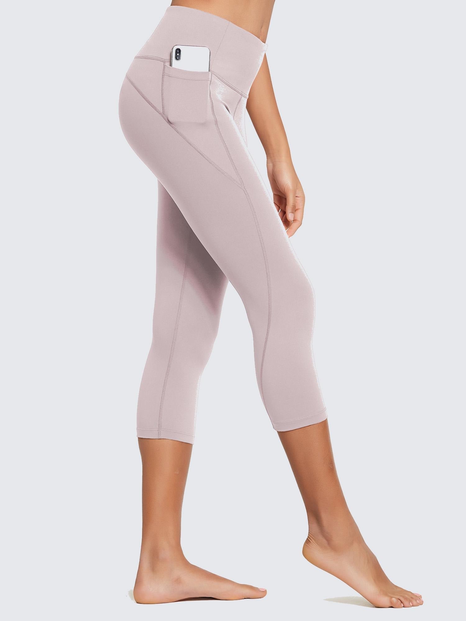 Women's Plus Size High-Waisted Capris