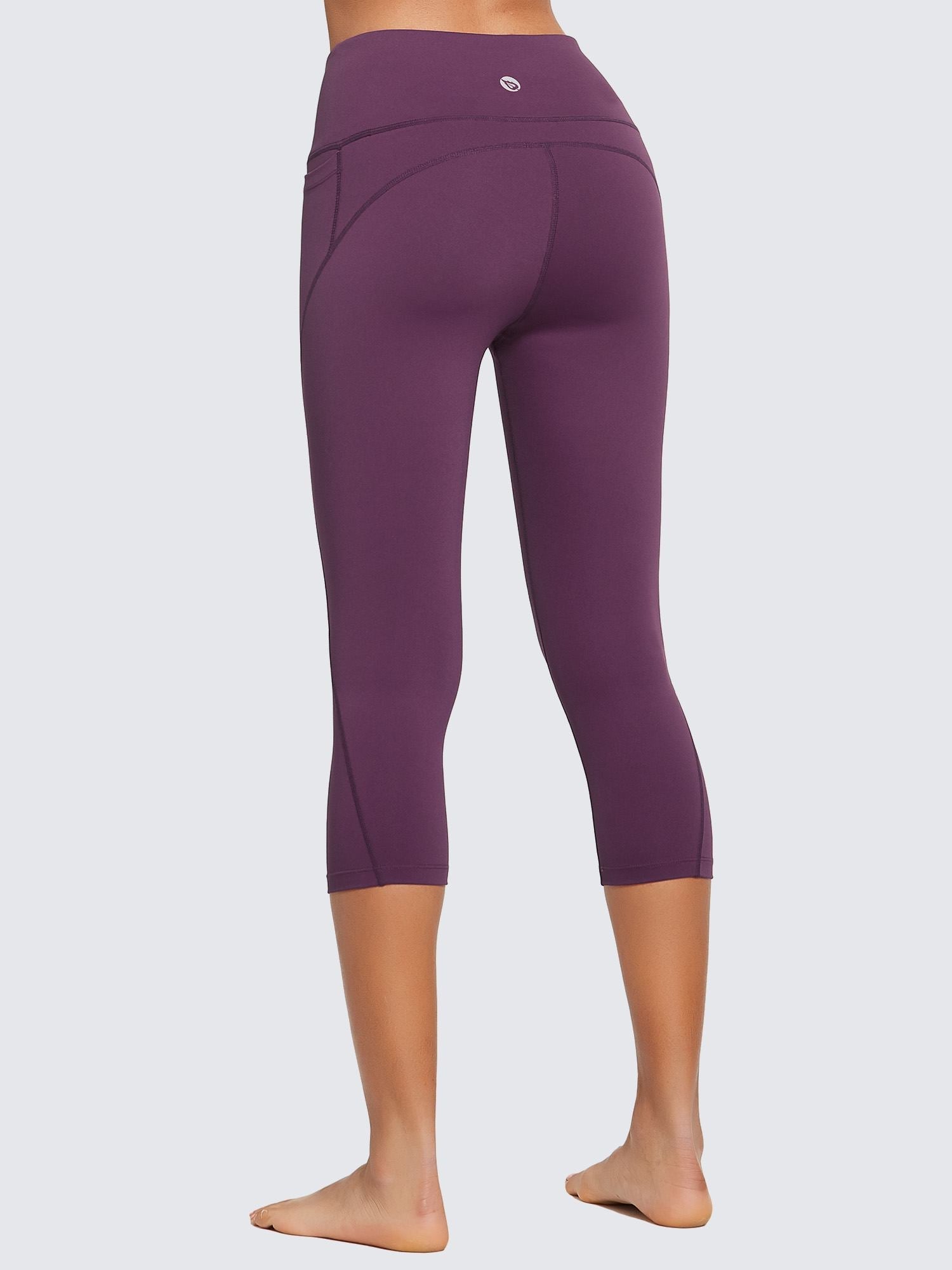 Women's Plus Size High-Waisted Capris