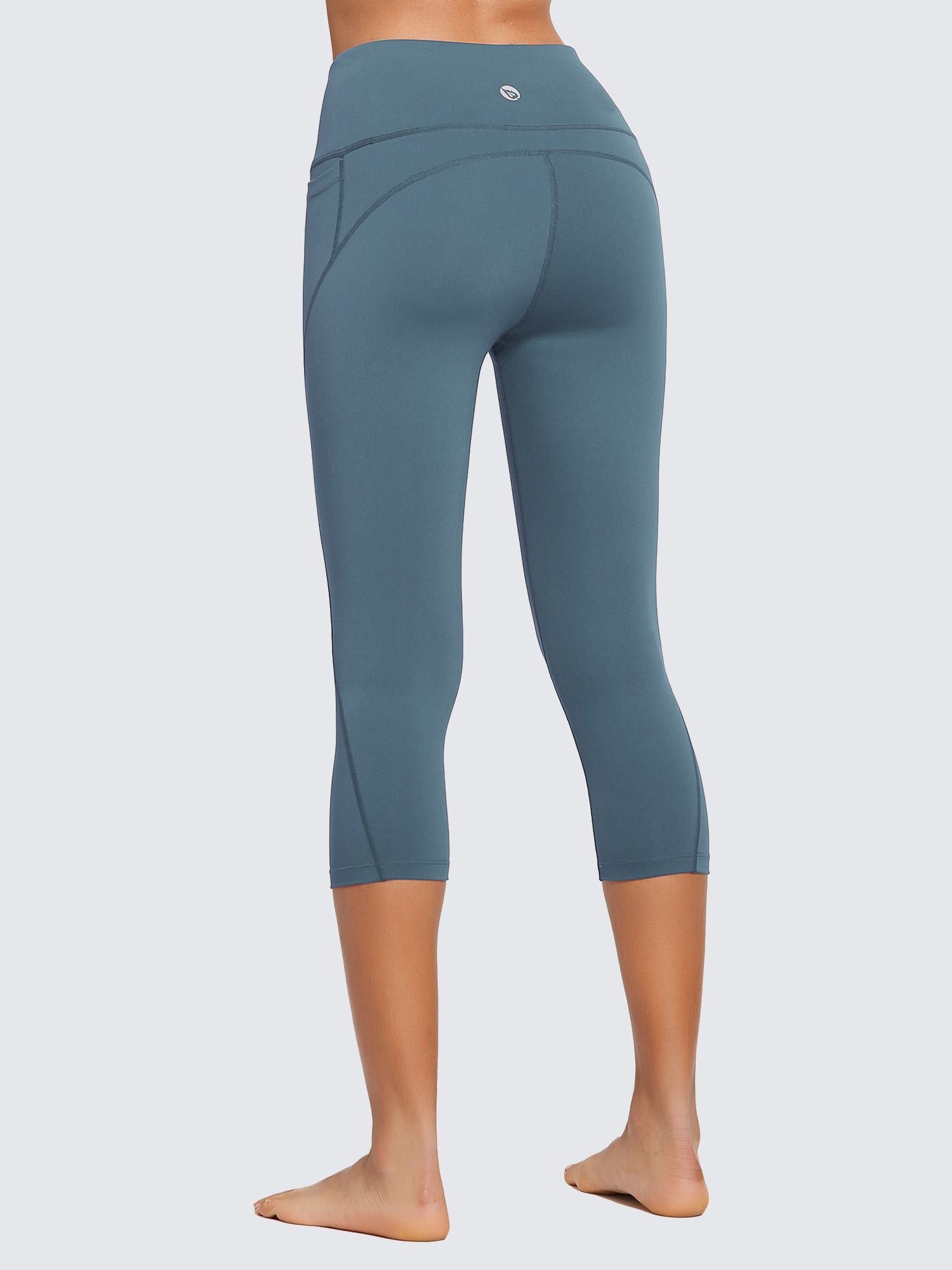 Women's Plus Size High-Waisted Capris