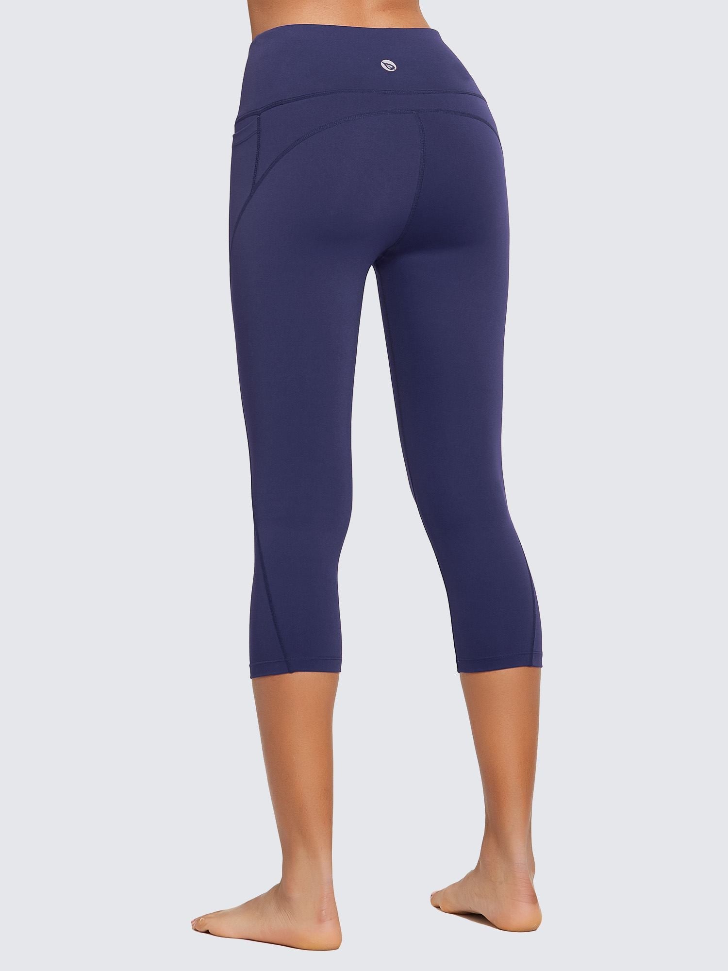 Women's Plus Size High-Waisted Capris