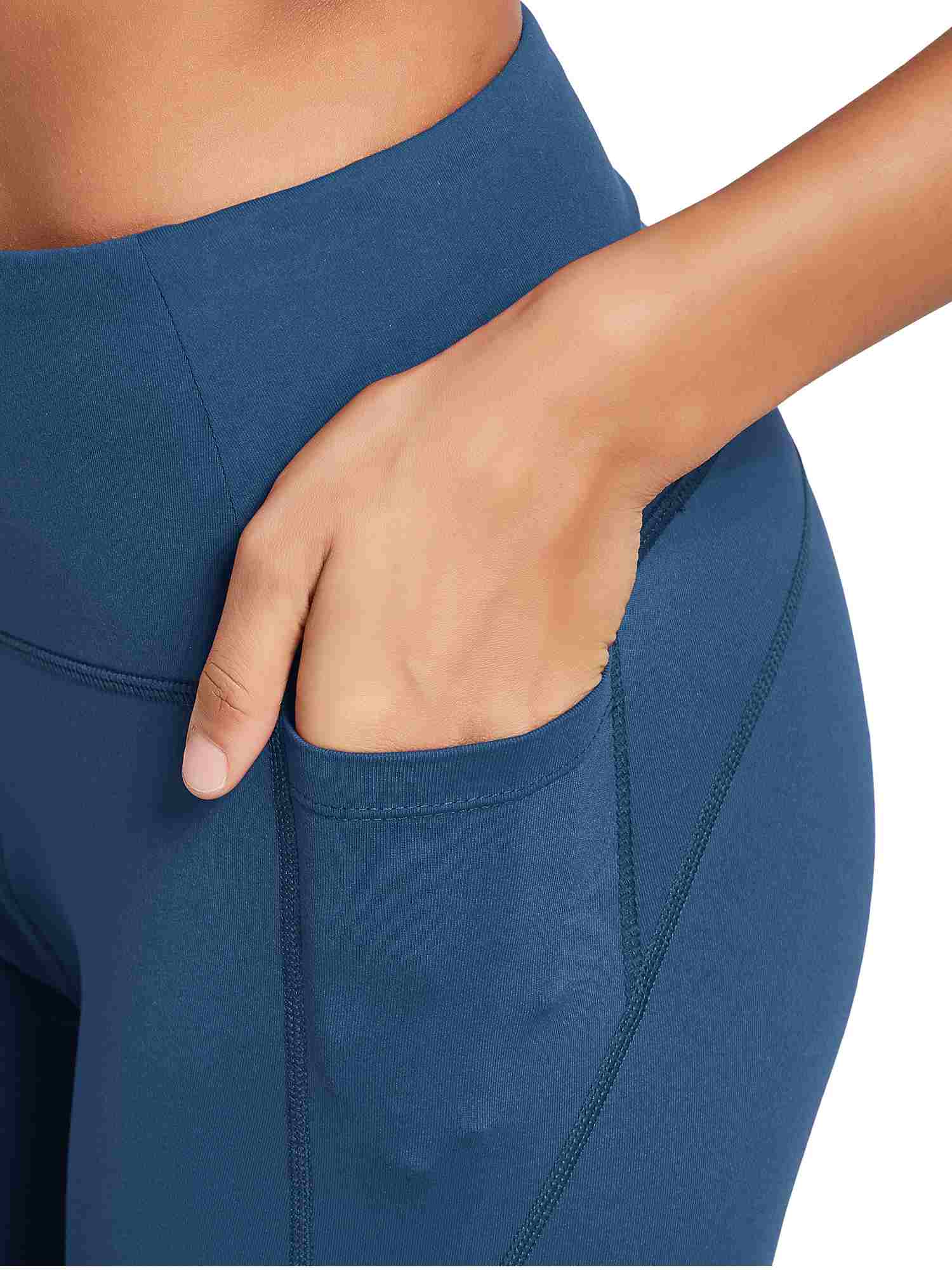 Women's Plus Size High-Waisted Capris