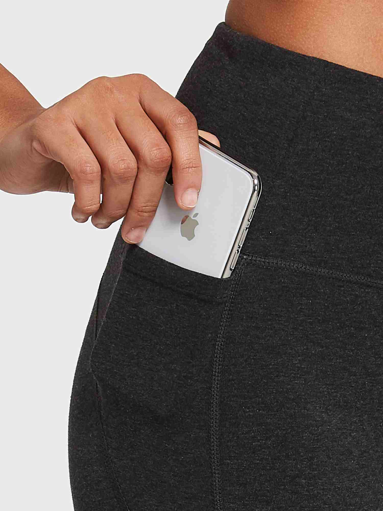 Women's Plus Size High-Waisted Capris