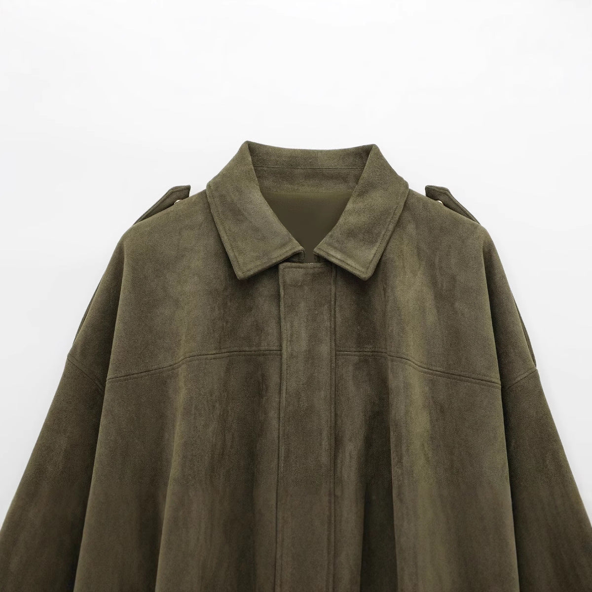 The Hudson™ | Faux Suede Pilot Jacket