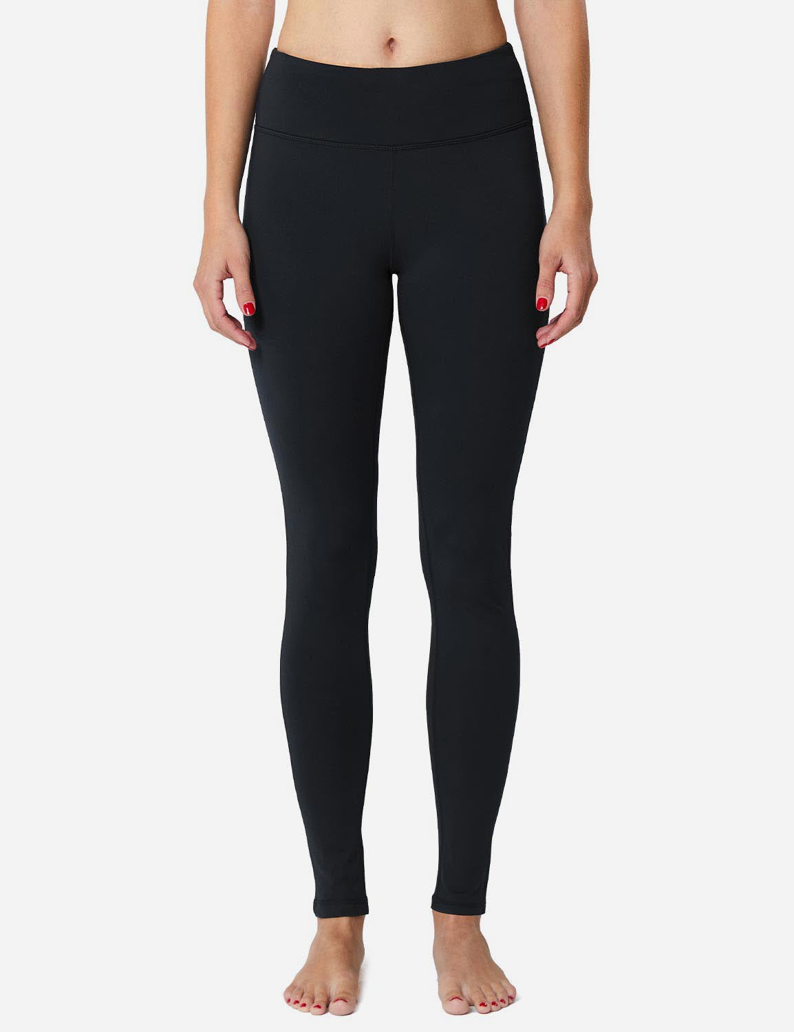 Laureate Brushed Fabric Yoga Thermal Leggings