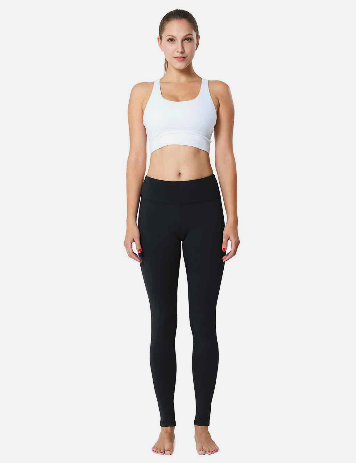 Laureate Brushed Fabric Yoga Thermal Leggings
