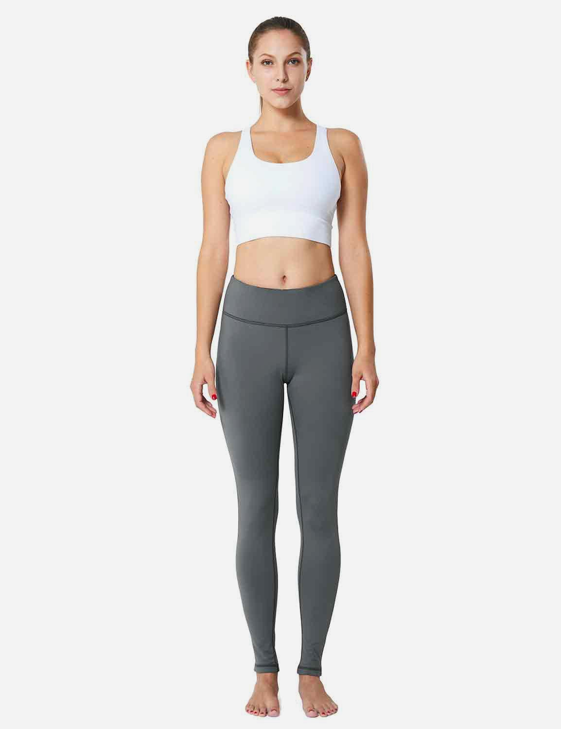 Laureate Brushed Fabric Yoga Thermal Leggings