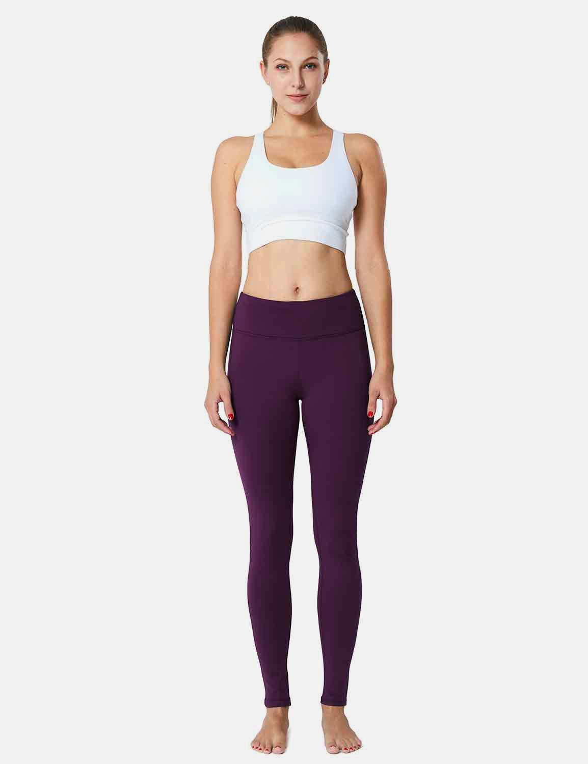 Laureate Brushed Fabric Yoga Thermal Leggings