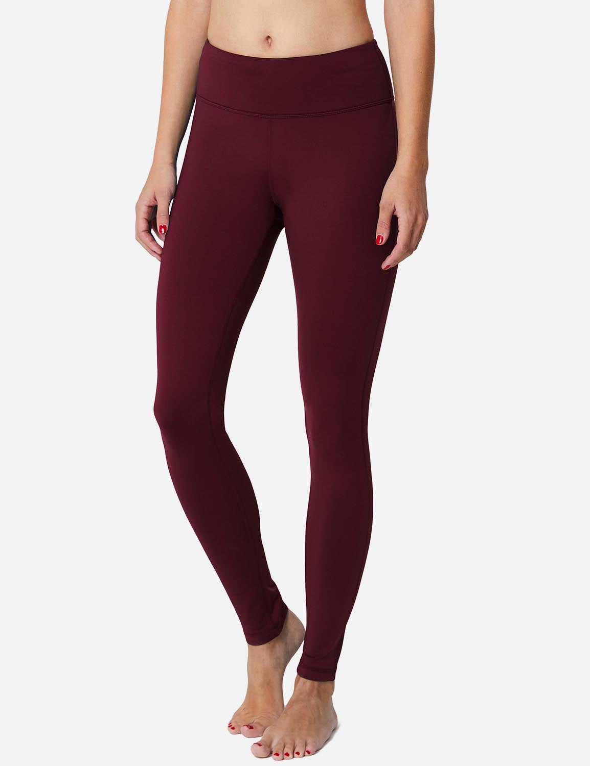 Laureate Brushed Fabric Yoga Thermal Leggings