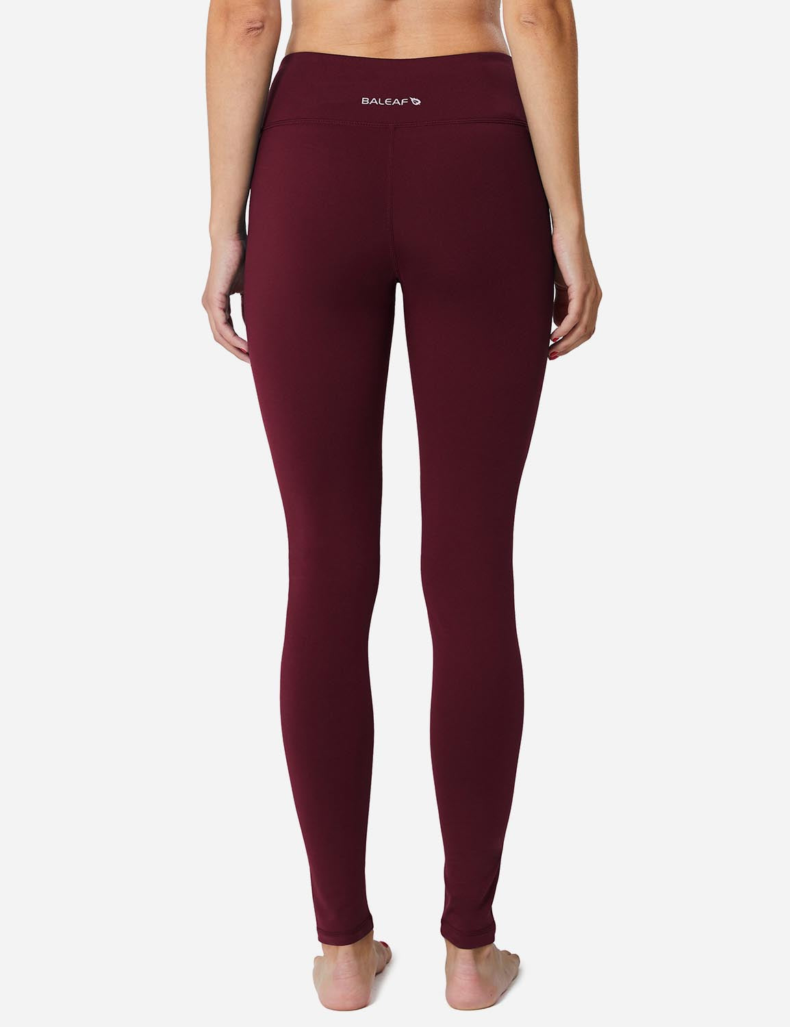 Laureate Brushed Fabric Yoga Thermal Leggings