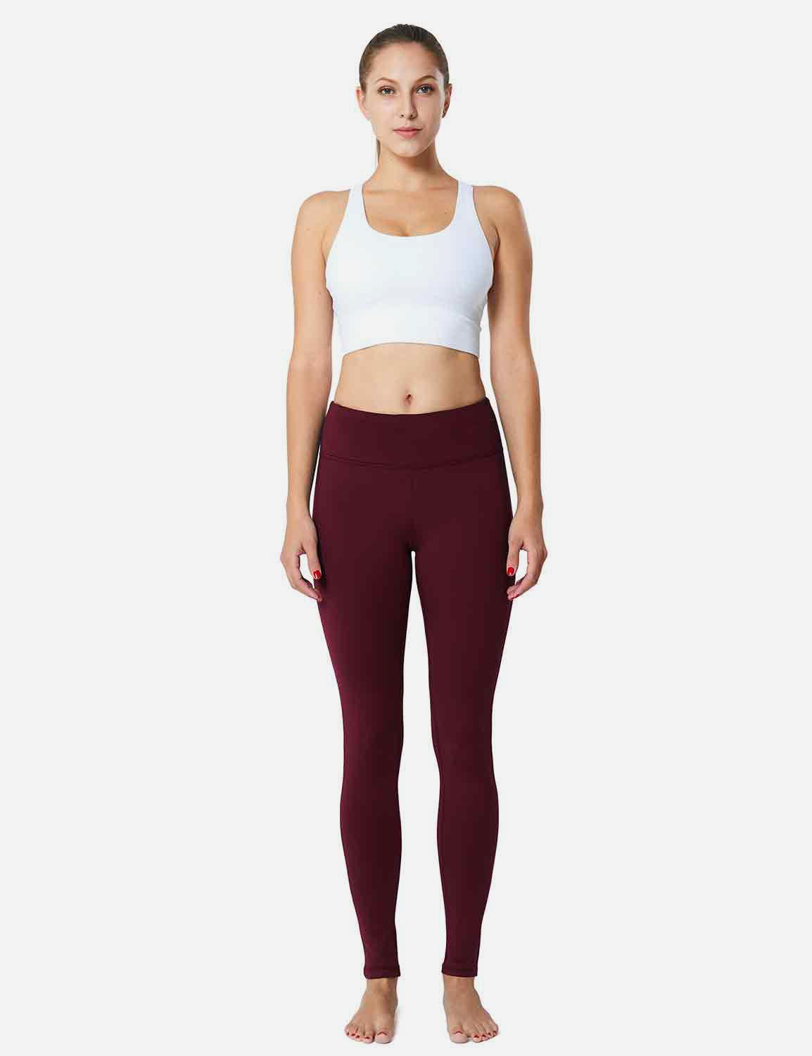 Laureate Brushed Fabric Yoga Thermal Leggings