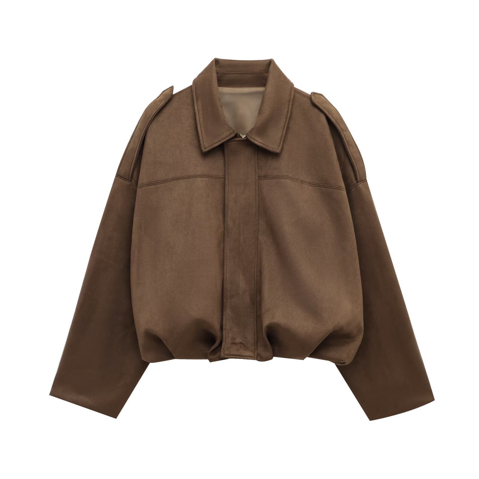 The Hudson™ | Faux Suede Pilot Jacket