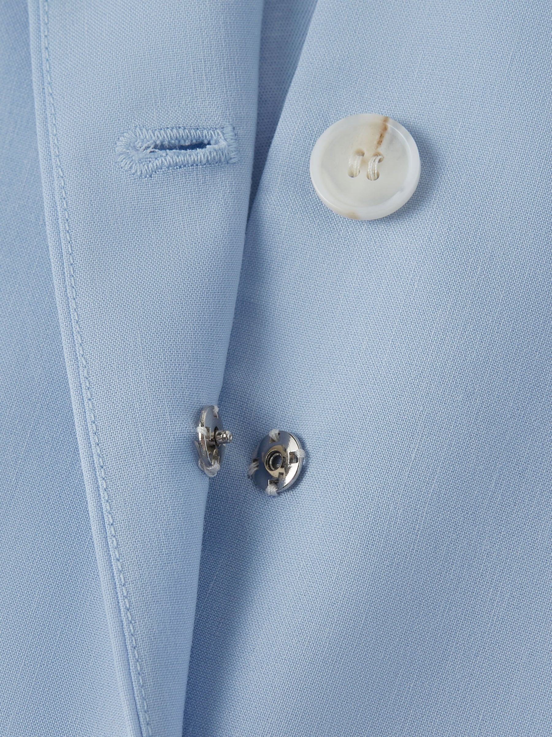 Linen Summer Waistcoat with Pockets