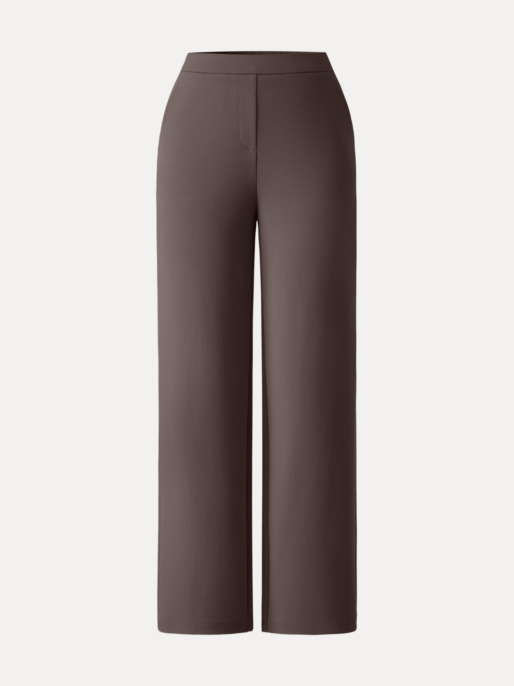 Sandwashed Modal Breathable Straight Leg Pull-on Travel Pant