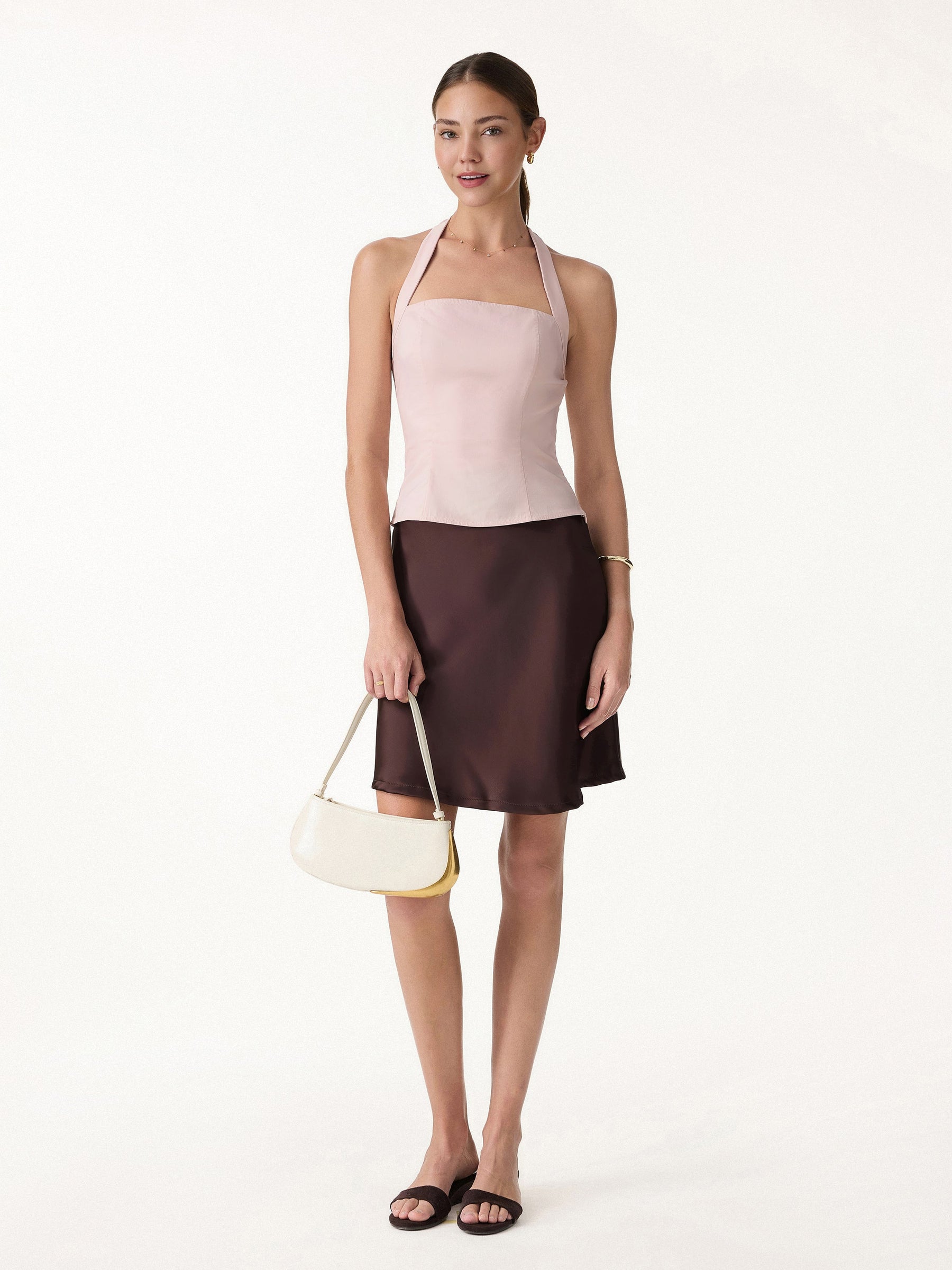 Halter Neck Smocked Top