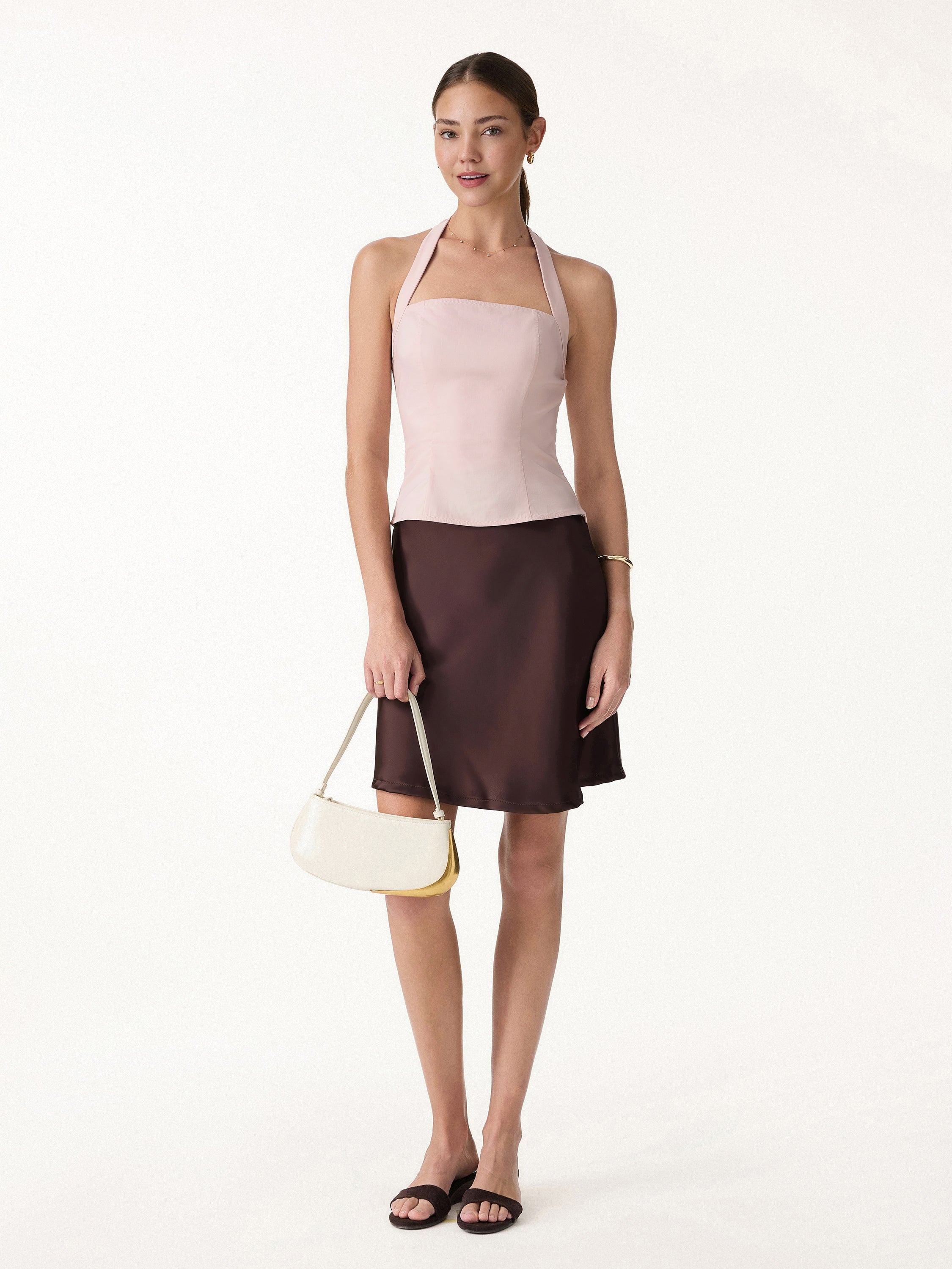 Halter Neck Smocked Top
