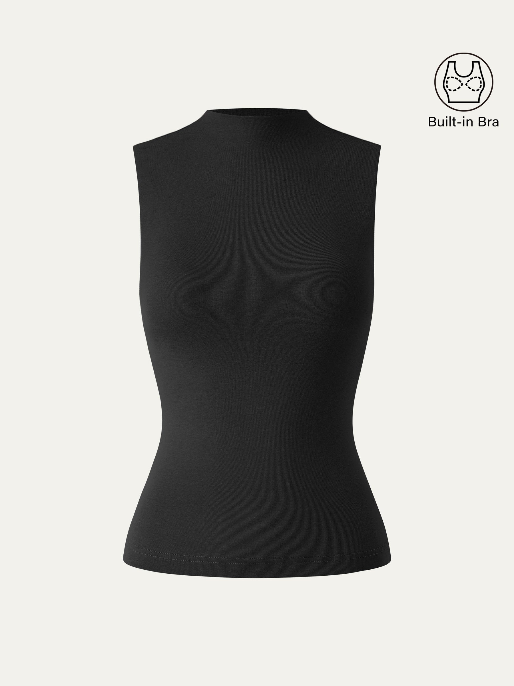Mockneck New Airy Bra Tank