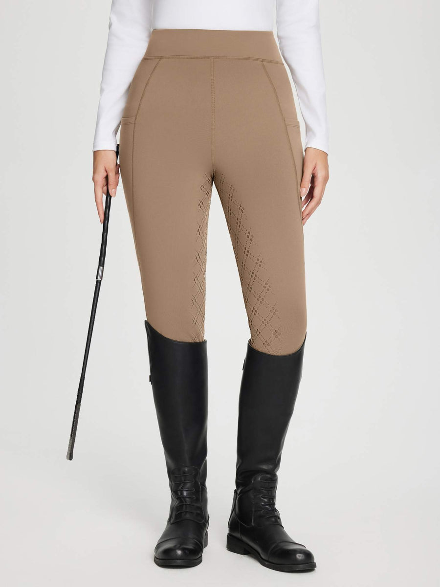 Women's Full-Seat Fleece Silicone Breeches