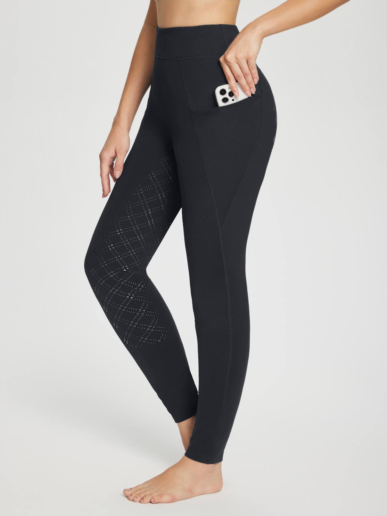 Women's Full-Seat Fleece Silicone Breeches