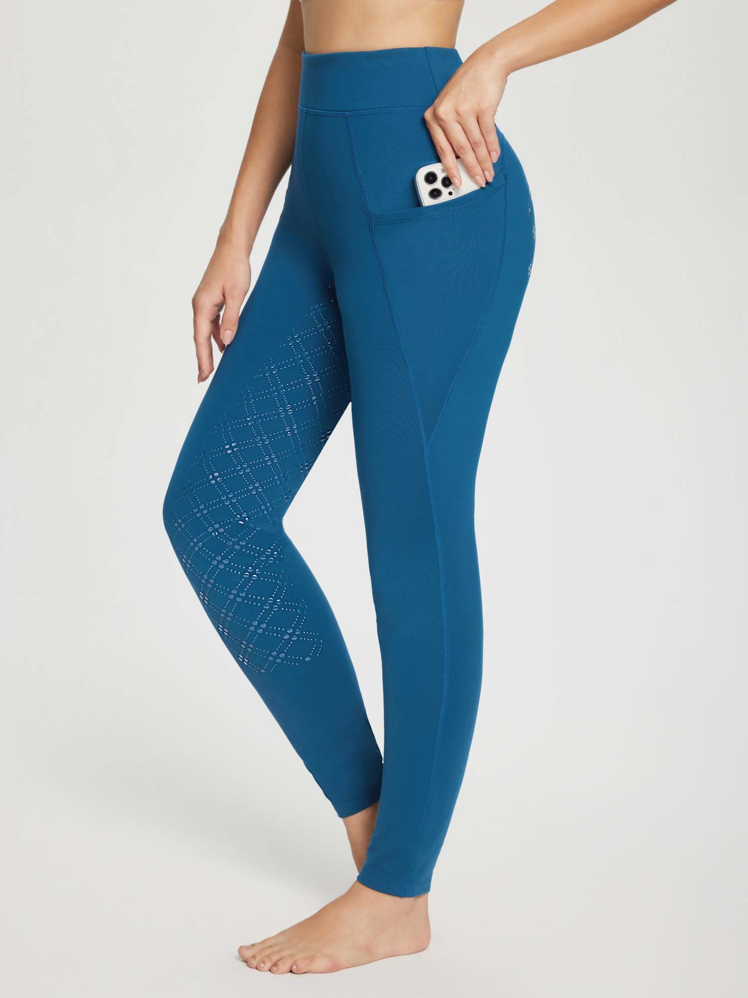 Women's Full-Seat Fleece Silicone Breeches