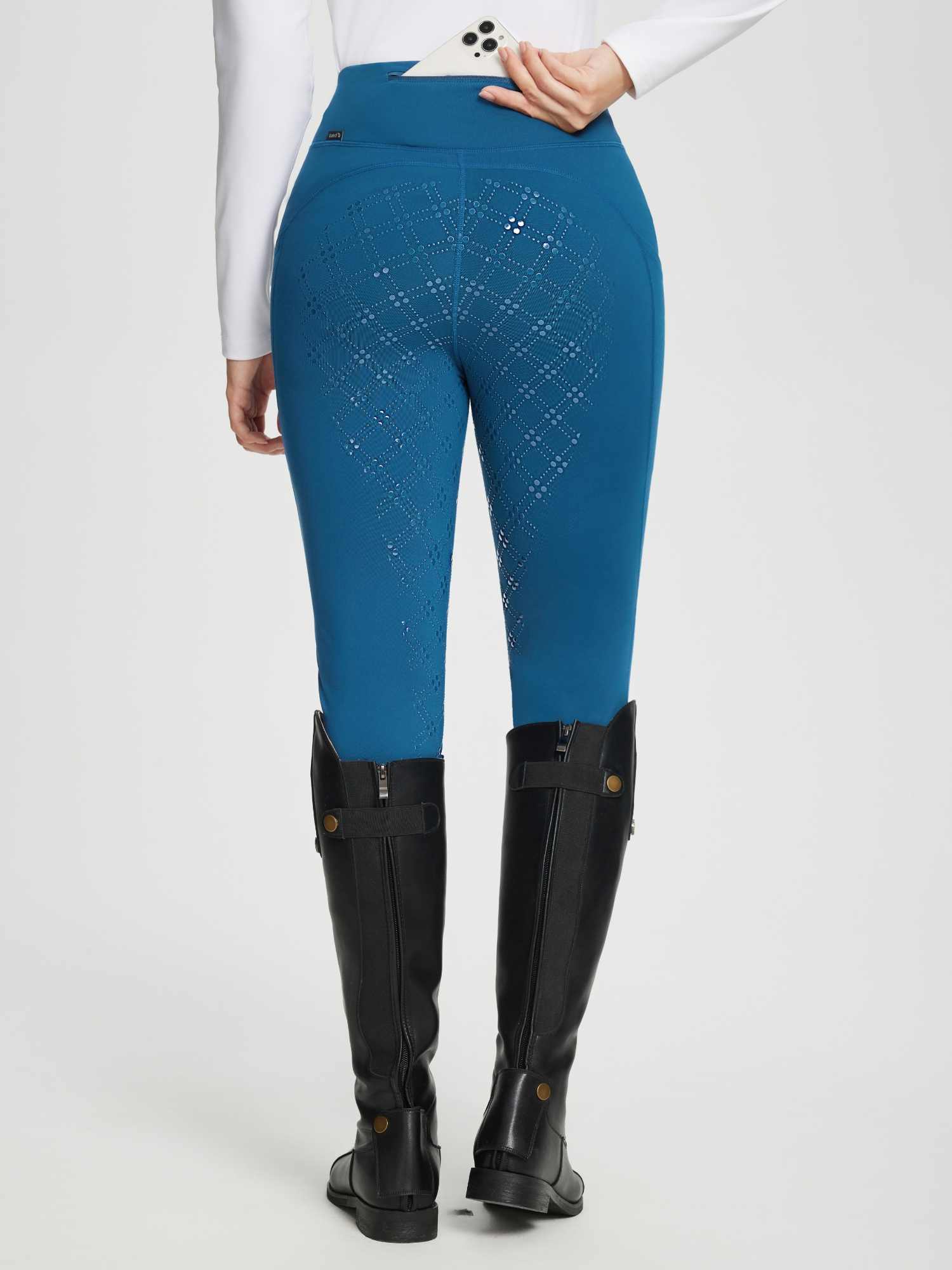 Women's Full-Seat Fleece Silicone Breeches