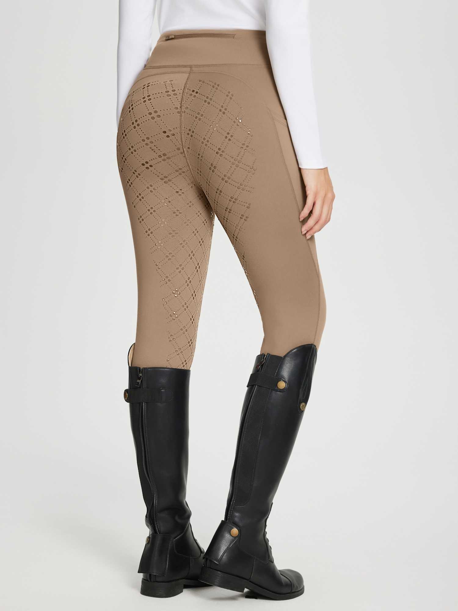 Women's Full-Seat Fleece Silicone Breeches