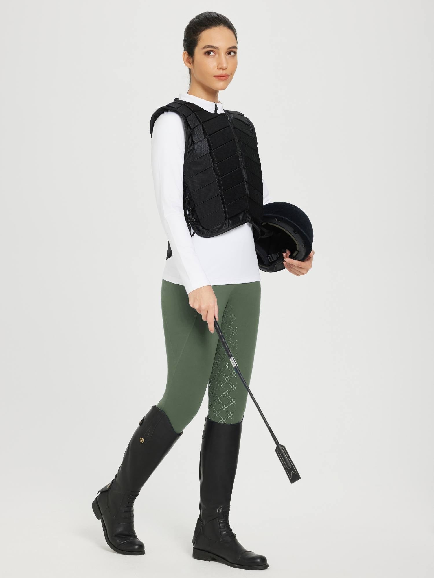 Women's Full-Seat Fleece Silicone Breeches