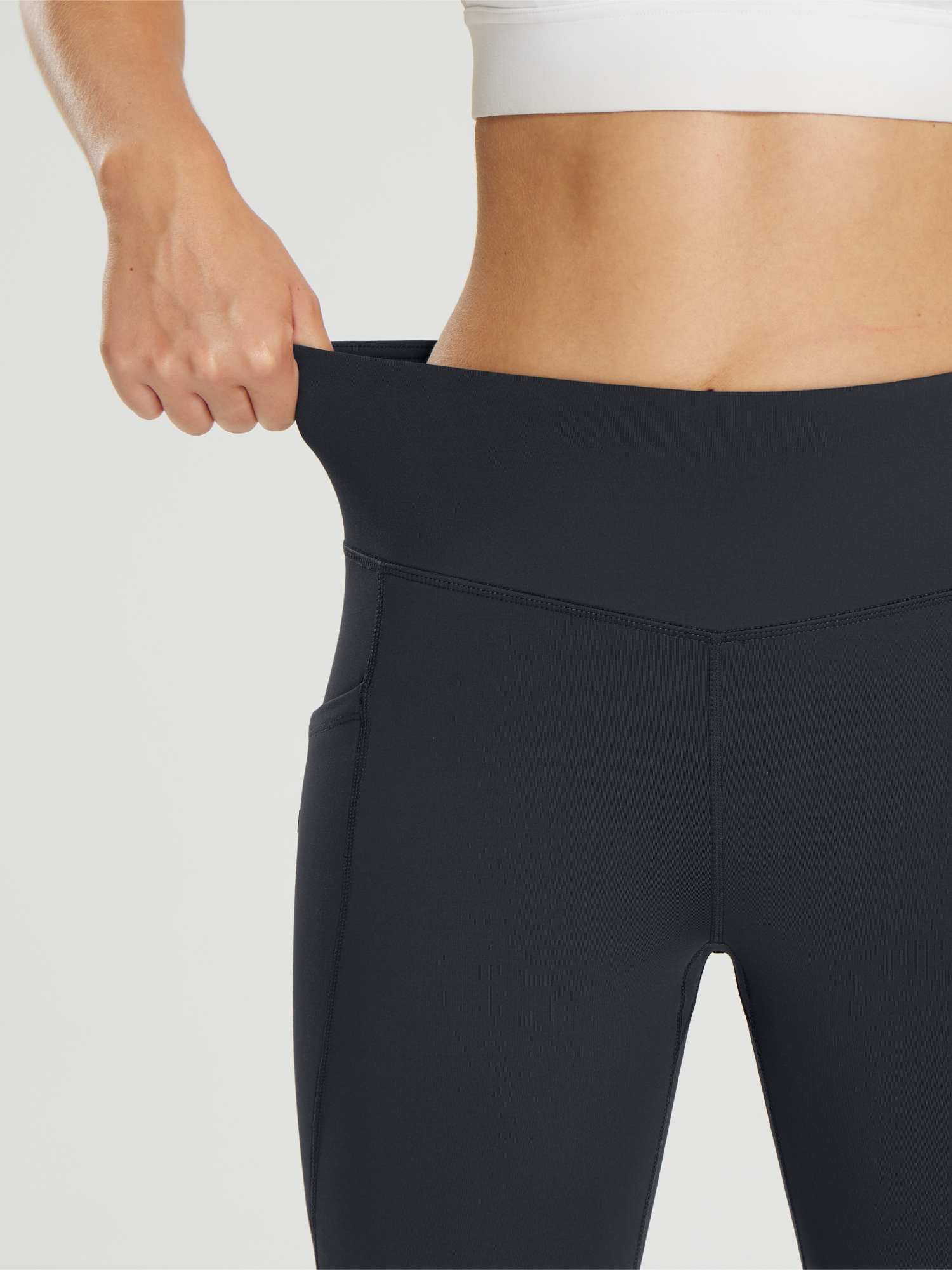 25" Fleece-Lined Cycling Leggings